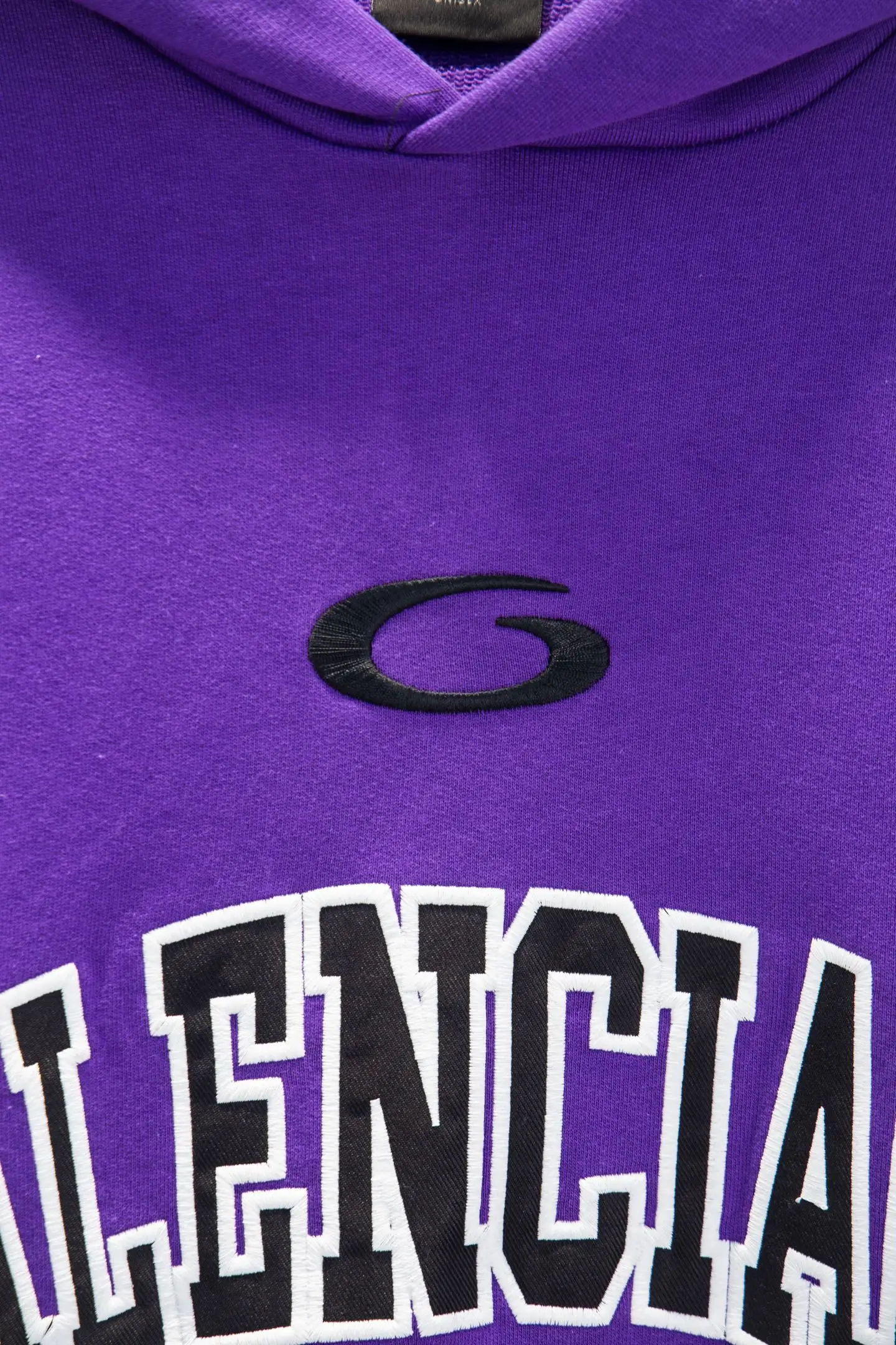Oversized Jersey-Style Logo Hoodie D19524284 — view 4