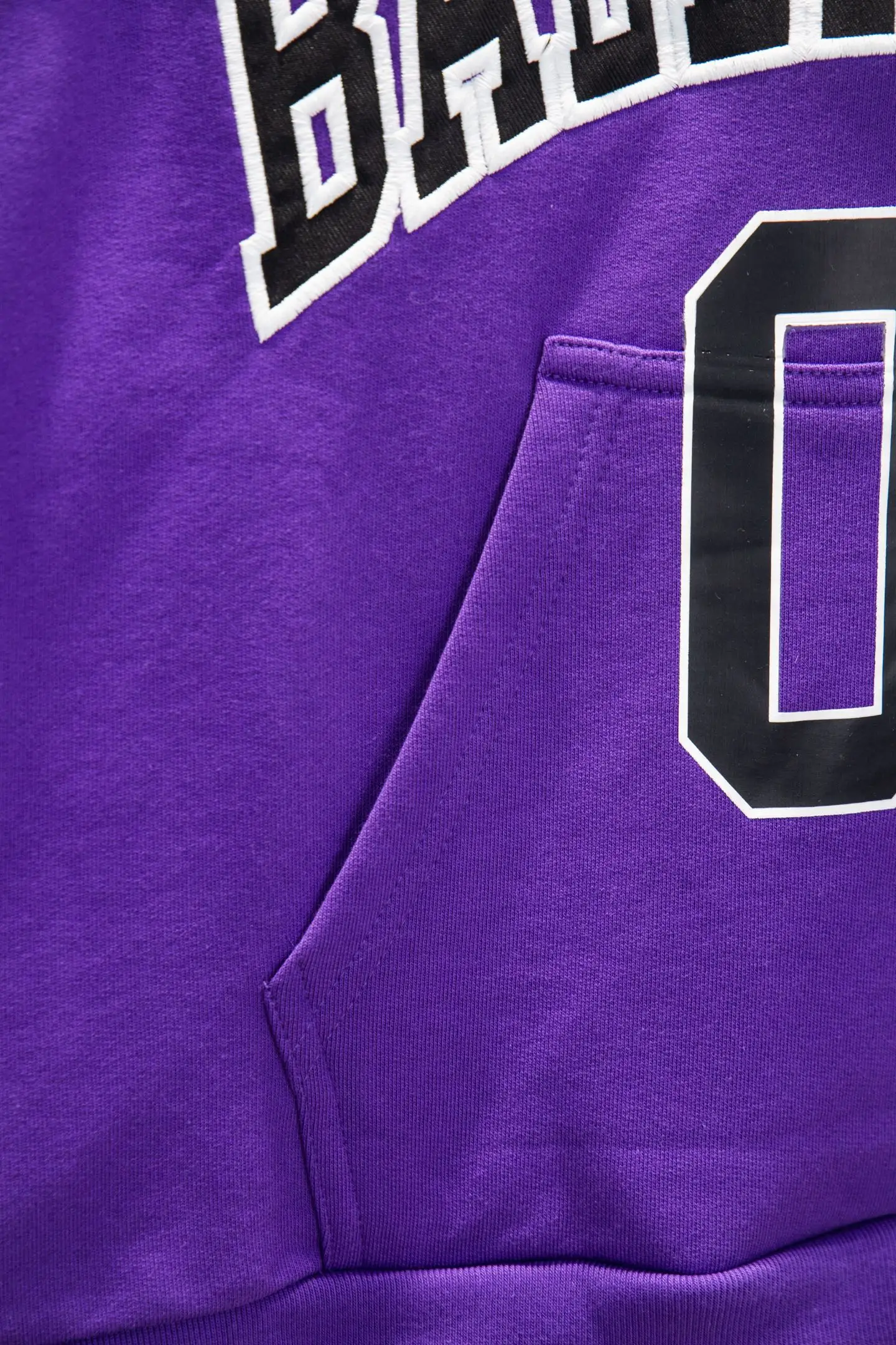 Oversized Jersey-Style Logo Hoodie D19524284 — view 7