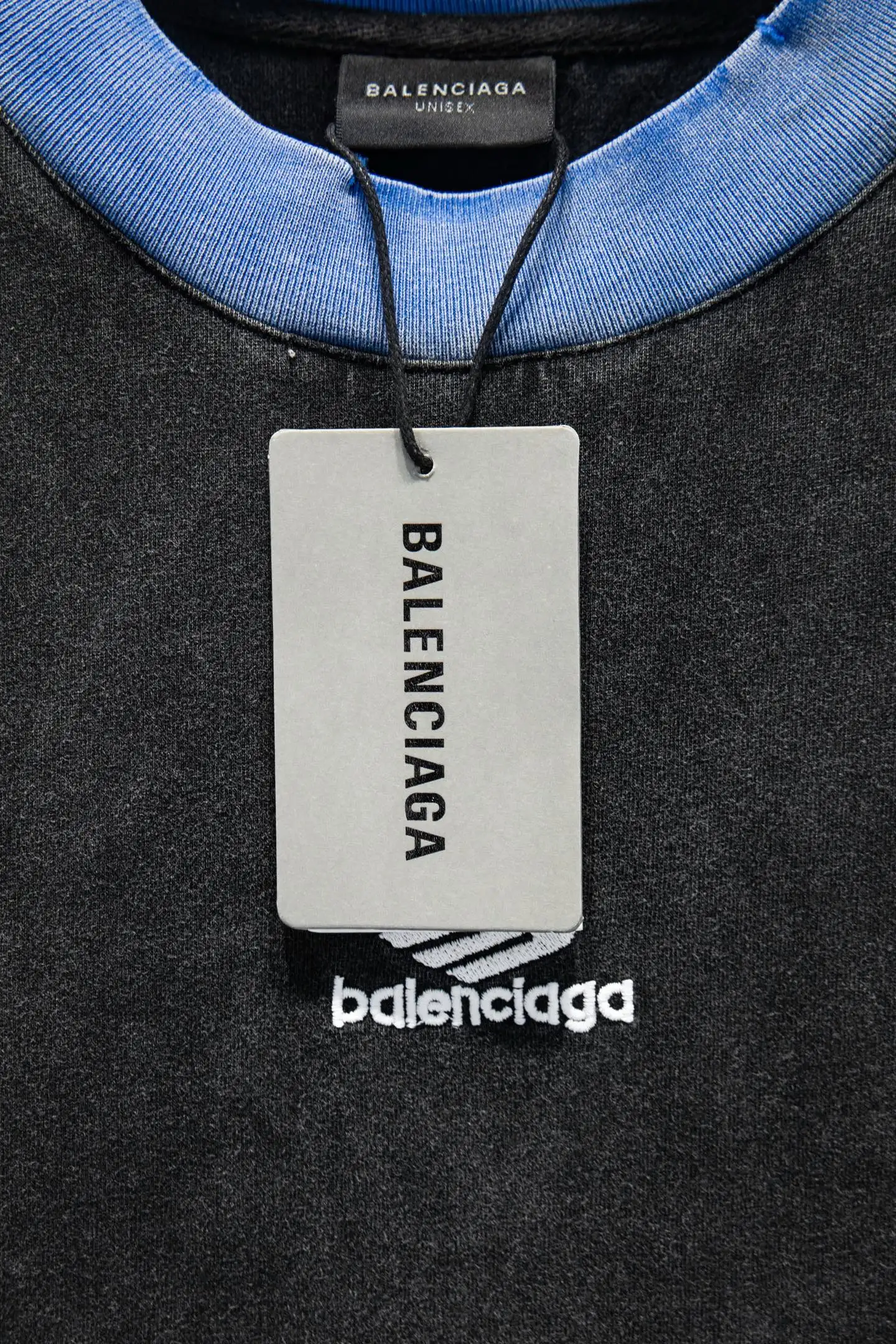 Logo-Embroidered Washed Cotton T-Shirt D13015395 — view 8