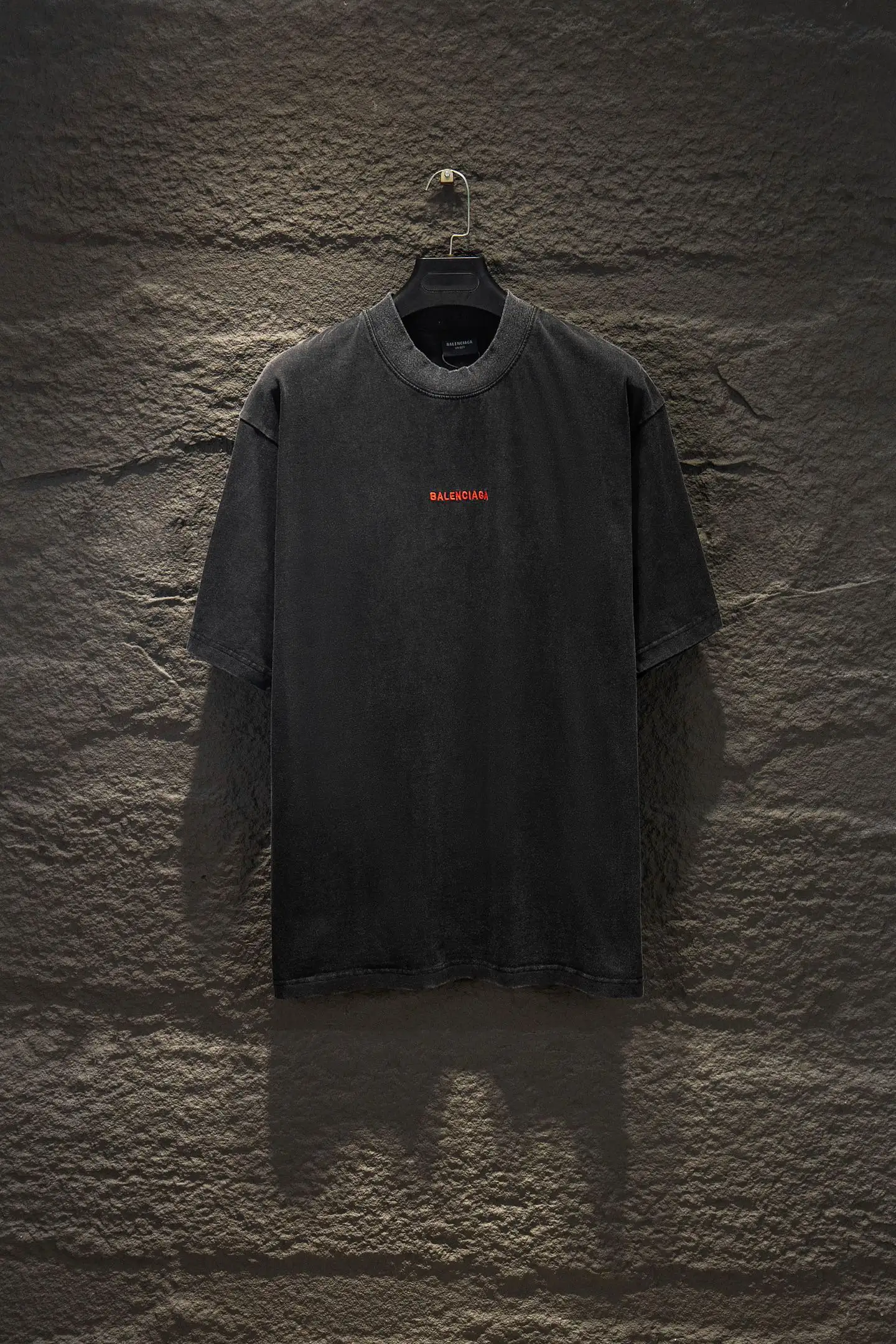 Logo-Embroidered Oversized Washed Cotton T-Shirt D12515394