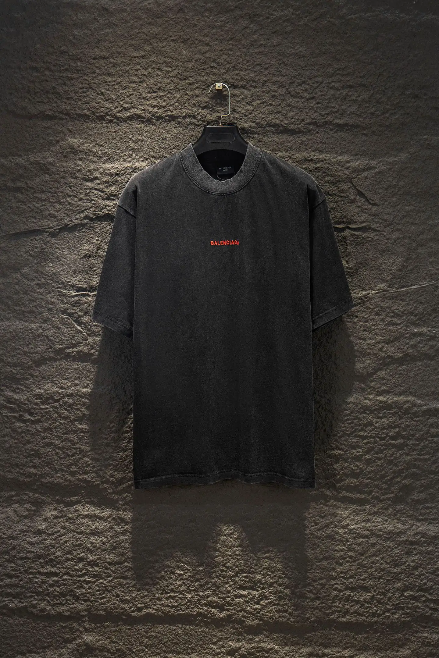 Logo-Embroidered Oversized Washed Cotton T-Shirt D12515394