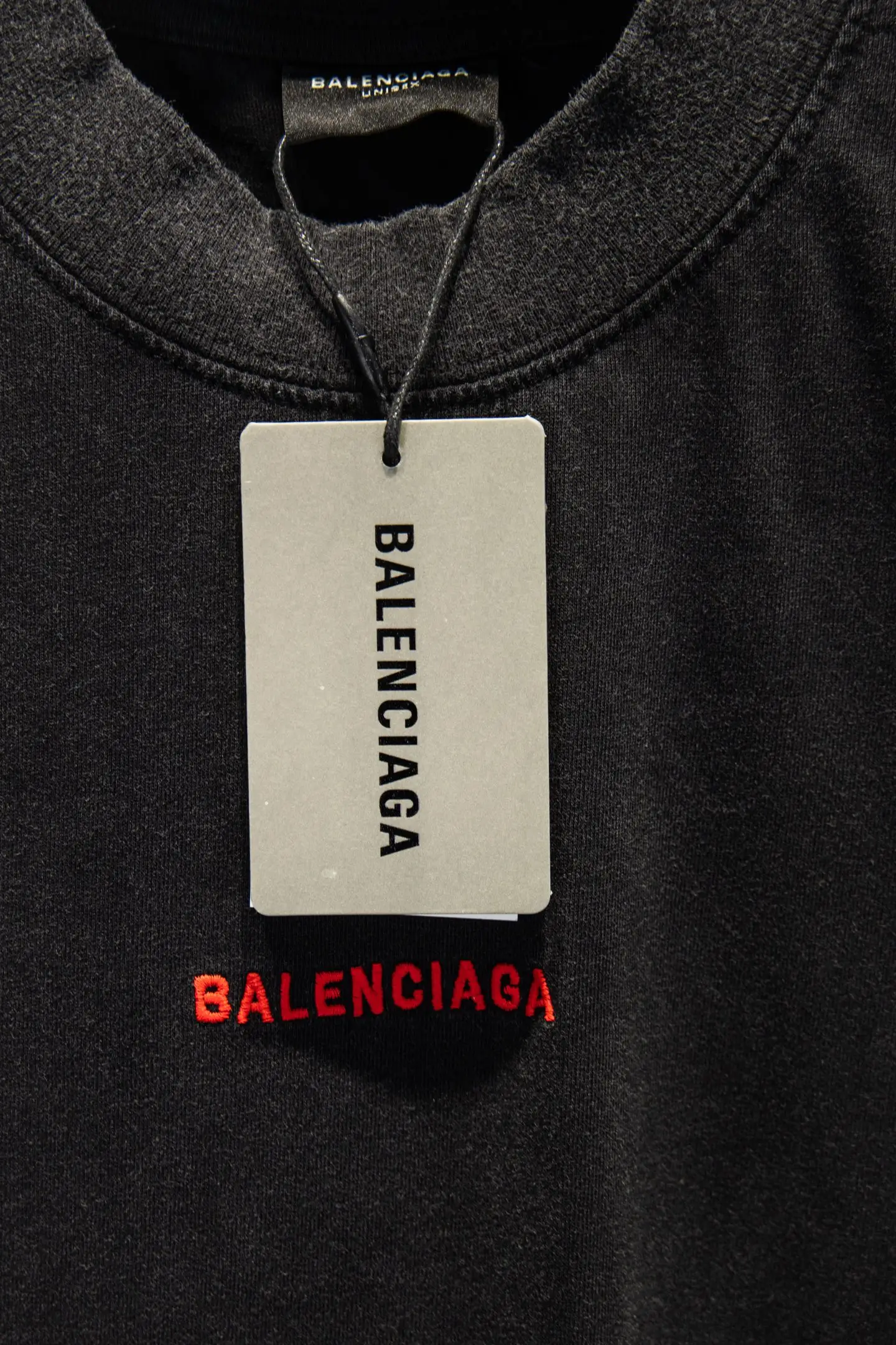 Logo-Embroidered Oversized Washed Cotton T-Shirt D12515394 — view 8