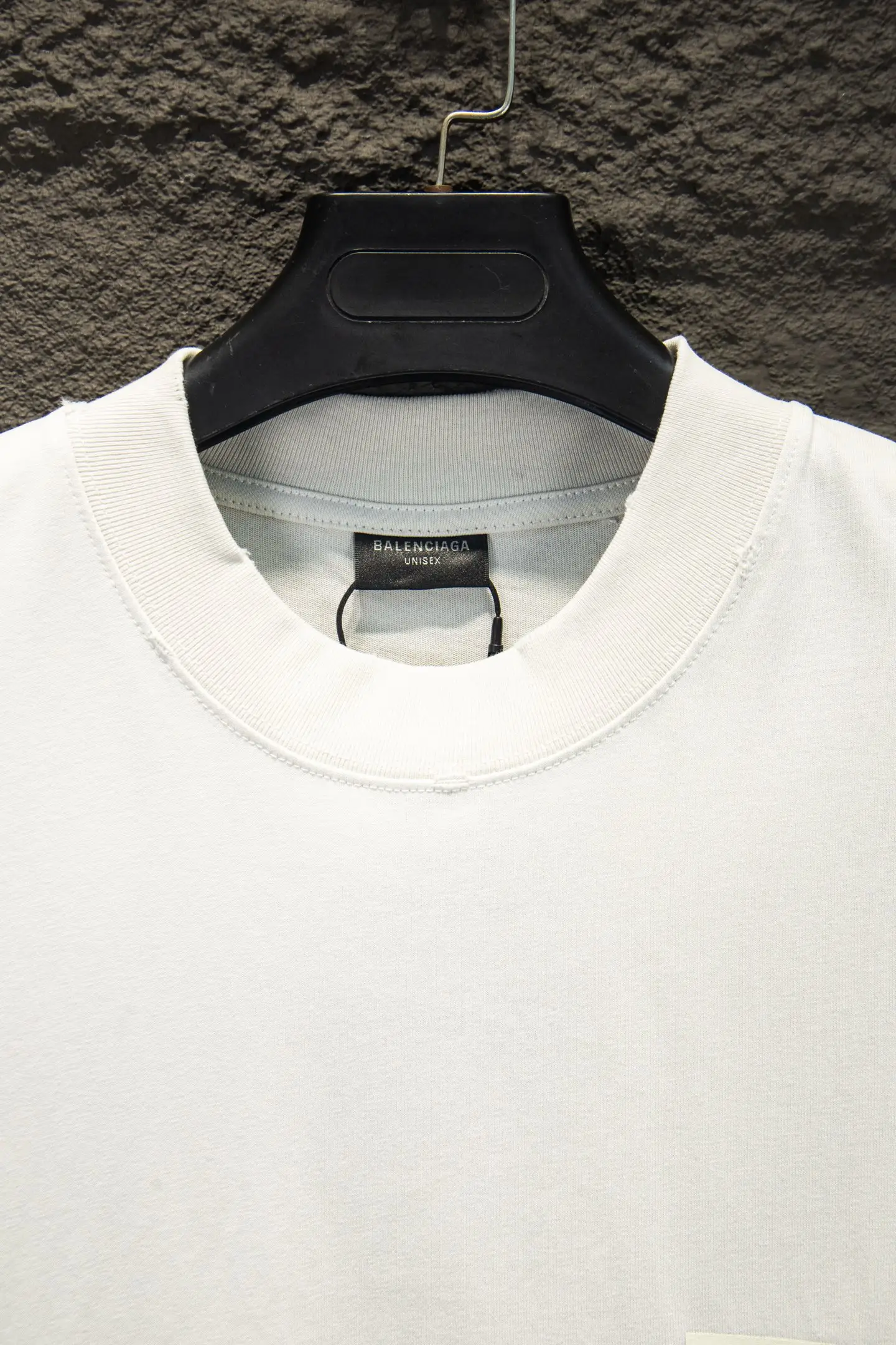 Oversized Distressed Logo-Print Cotton T-Shirt D13015388 — view 3