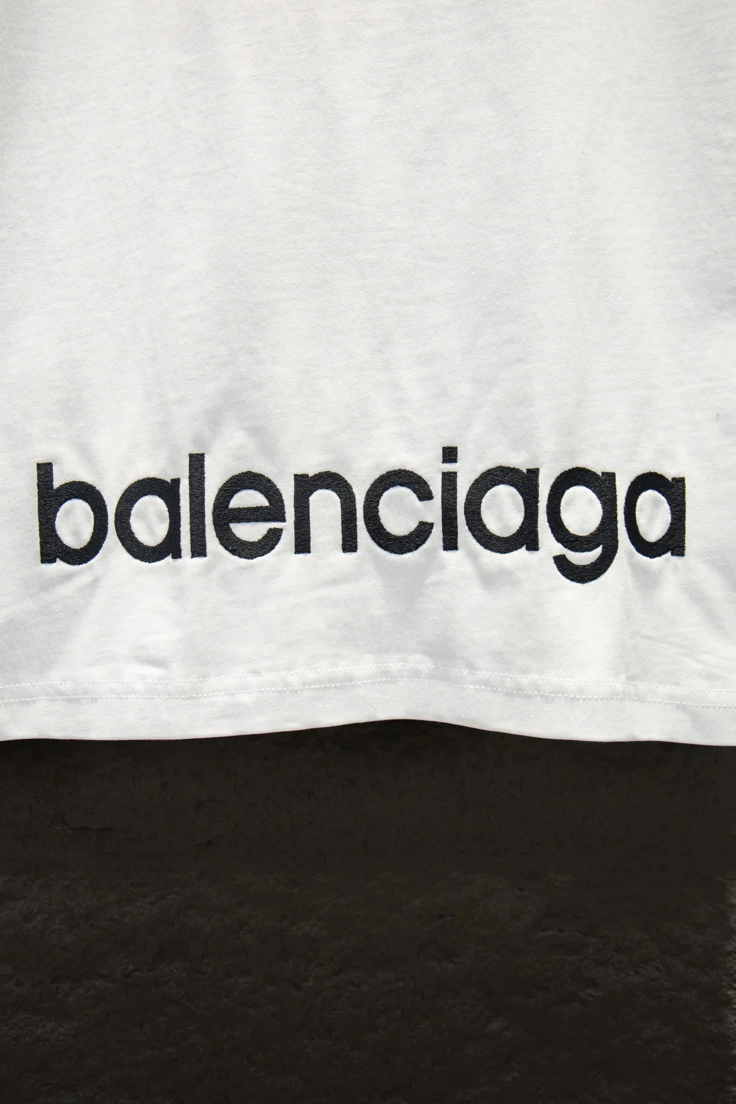 Logo-Embroidered Oversized Cotton T-Shirt D12515381 — view 5