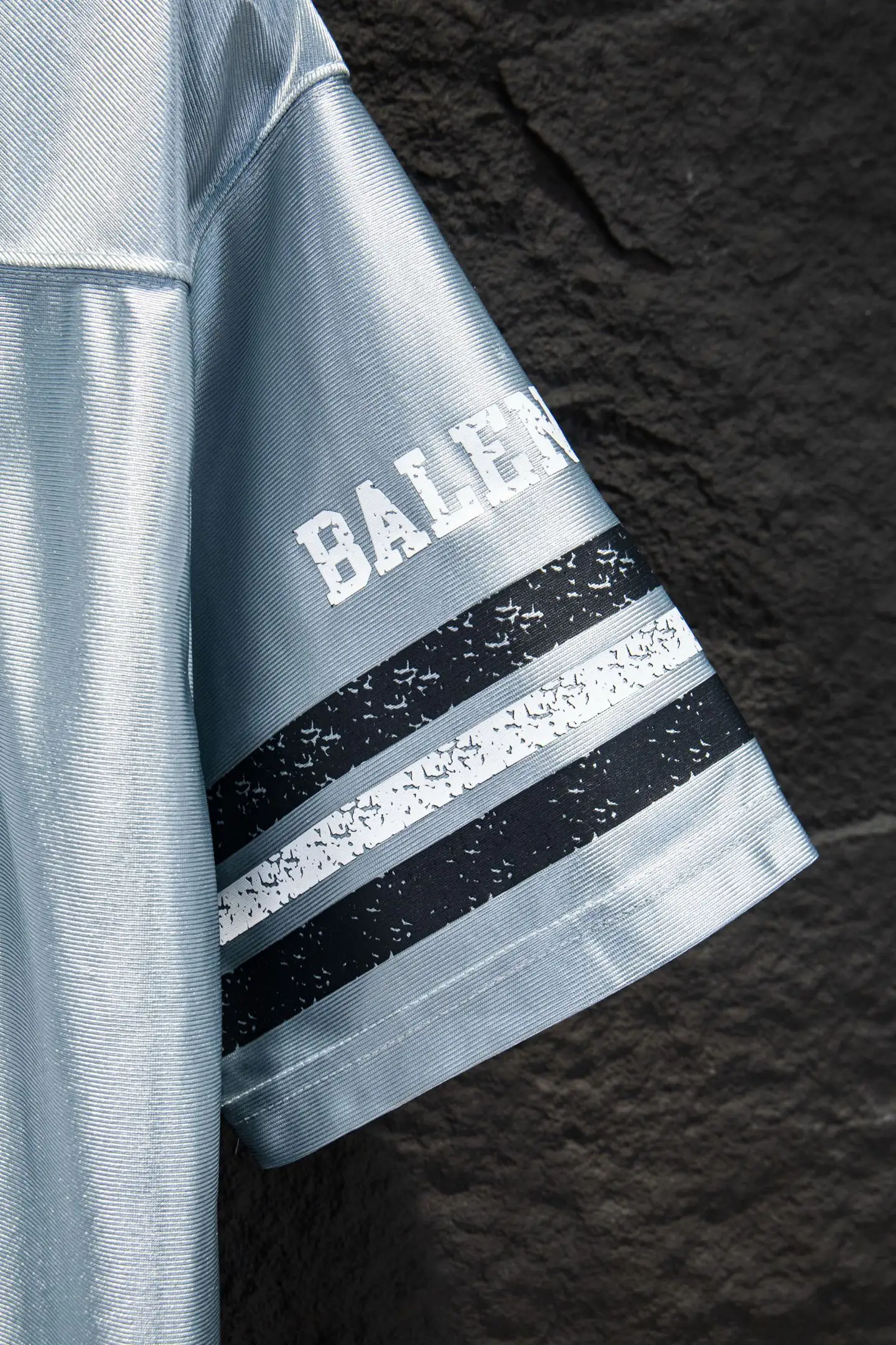 Oversized Logo-Print Mesh Jersey D13515378 — view 4