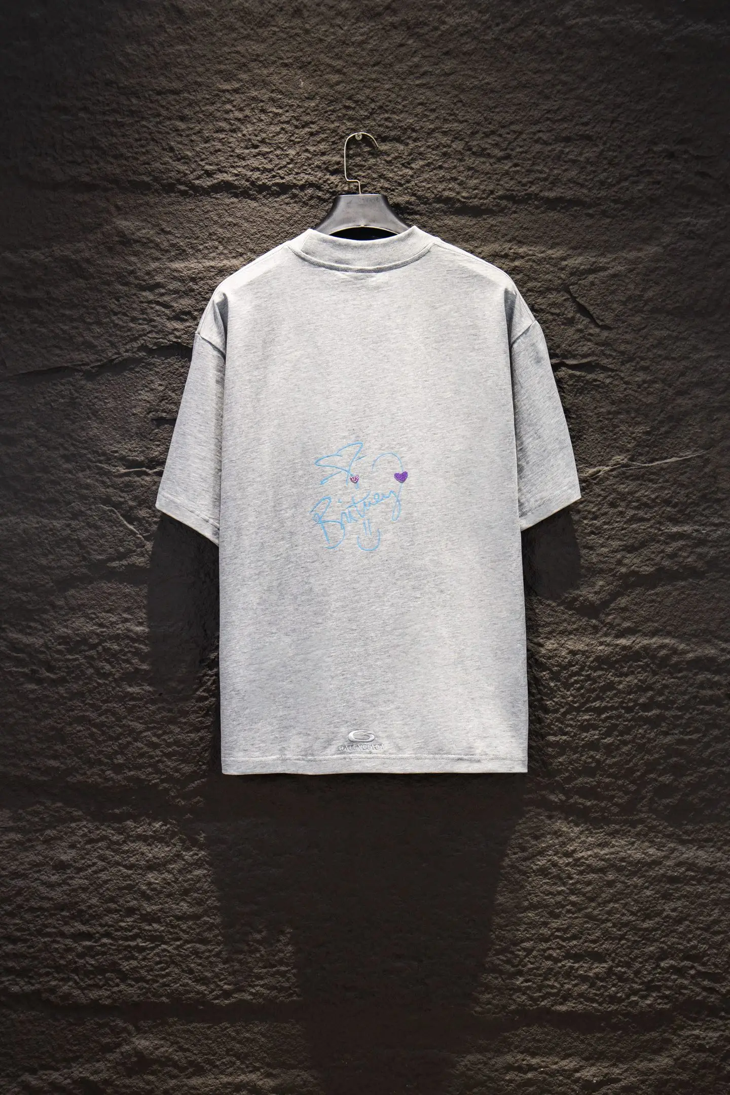Britney Graphic Print Oversized T-Shirt D12915376 — view 2