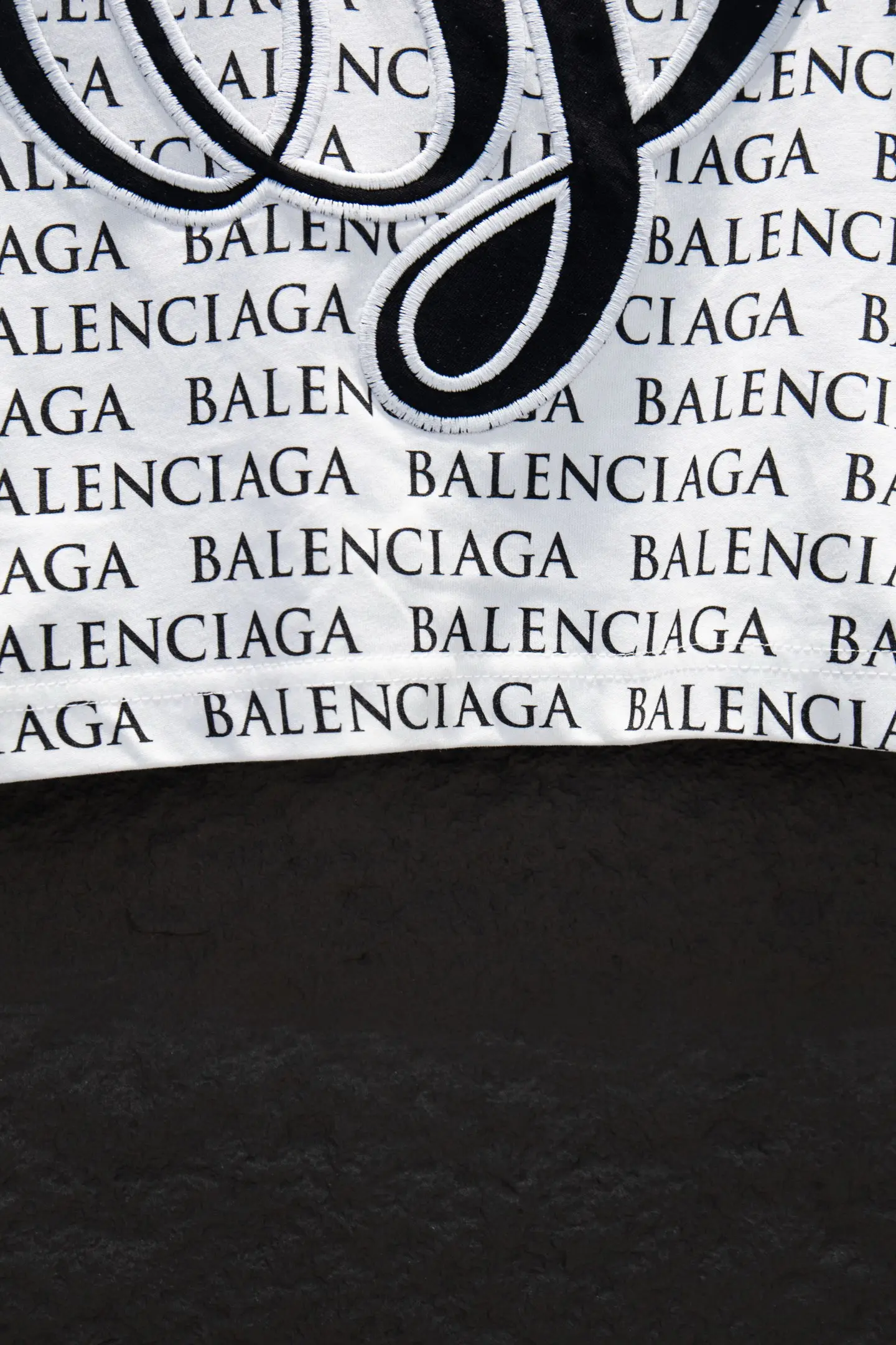 Logo-Embroidered Oversized Cotton T-Shirt D14512689 — view 3