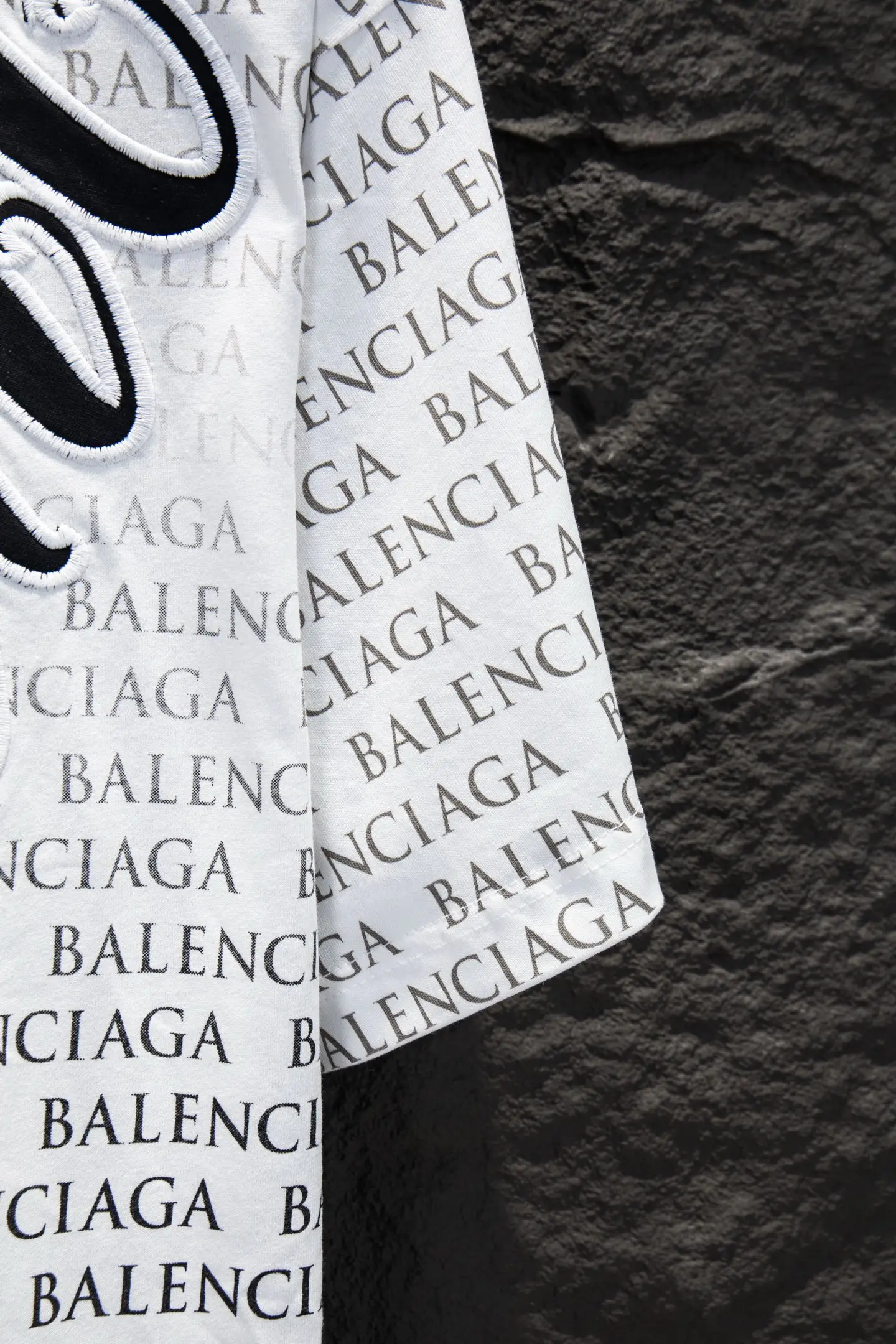 Logo-Embroidered Oversized Cotton T-Shirt D14512689 — view 5