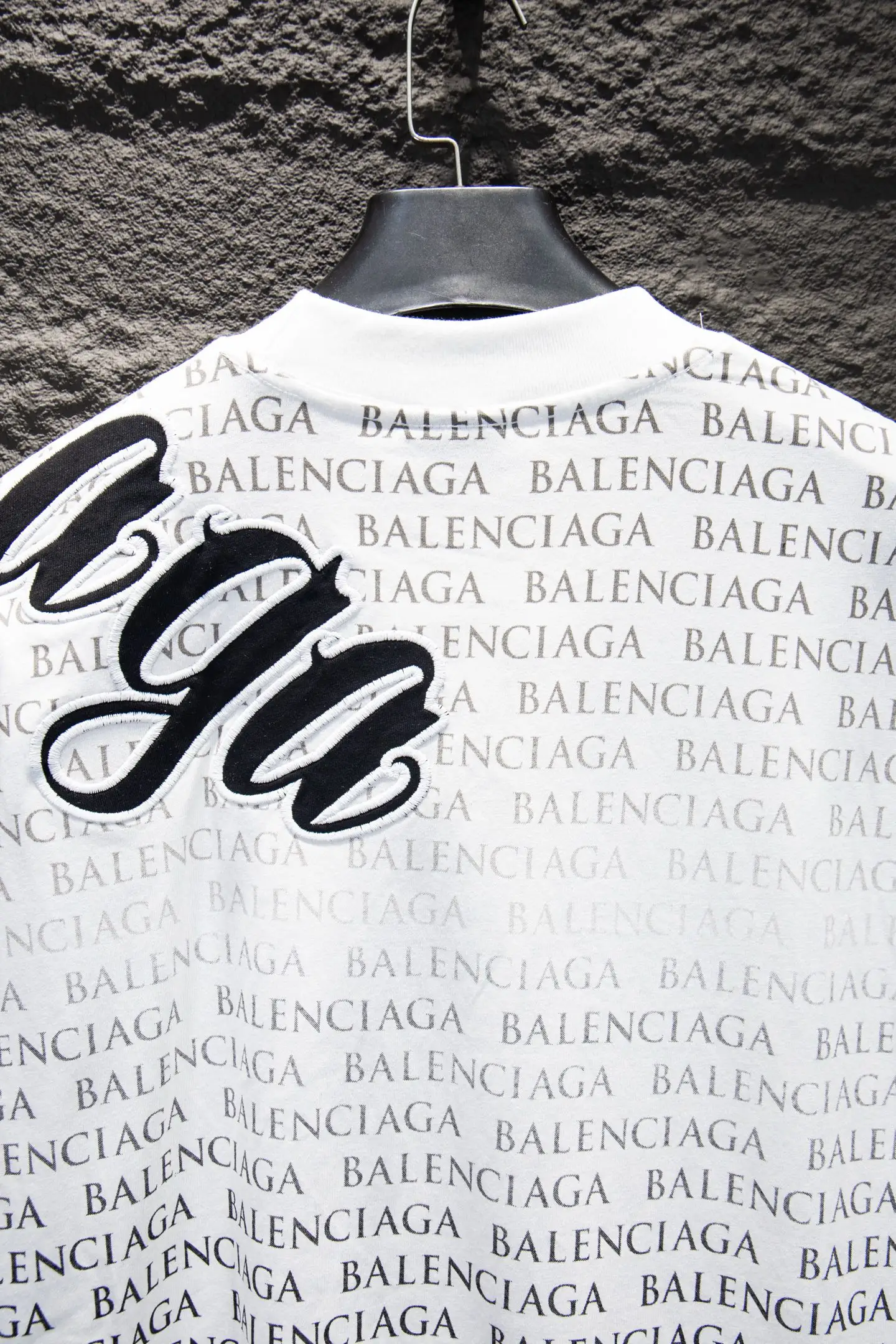 Logo-Embroidered Oversized Cotton T-Shirt D14512689 — view 8