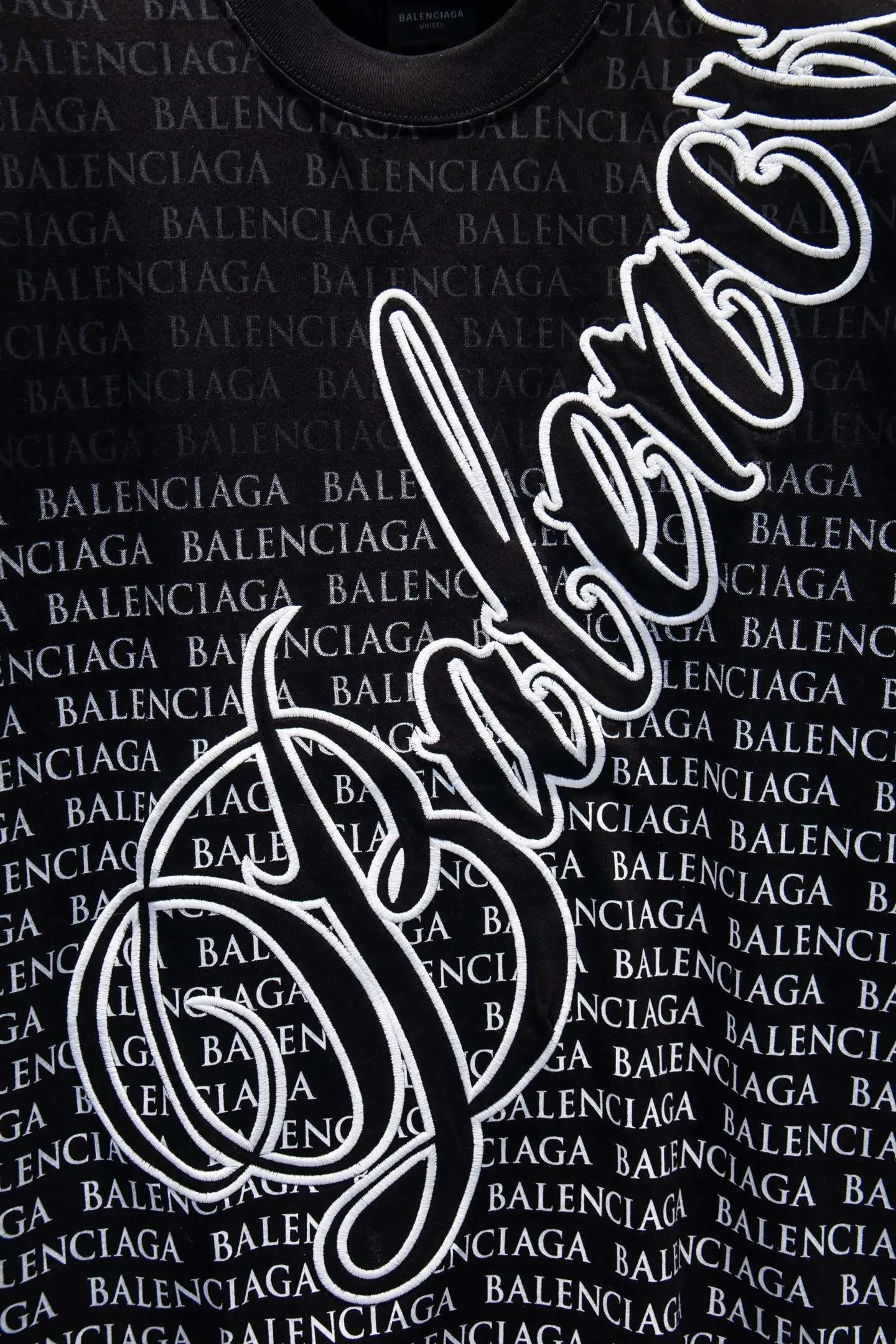 Logo-Embroidered Oversized Cotton T-Shirt D14512688 — view 4