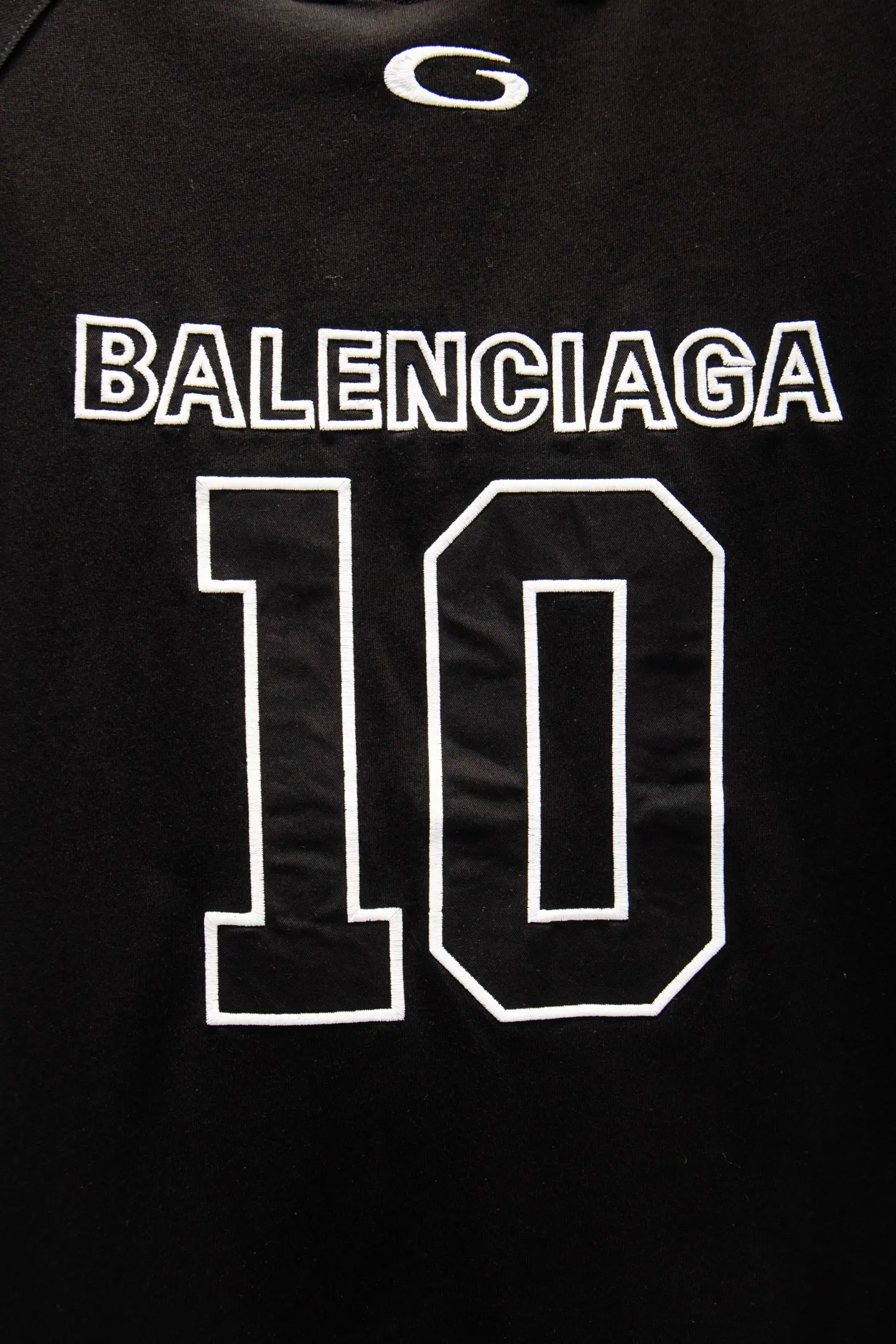 Oversized Paneled Cotton Jersey T-Shirt D16012704 — view 4