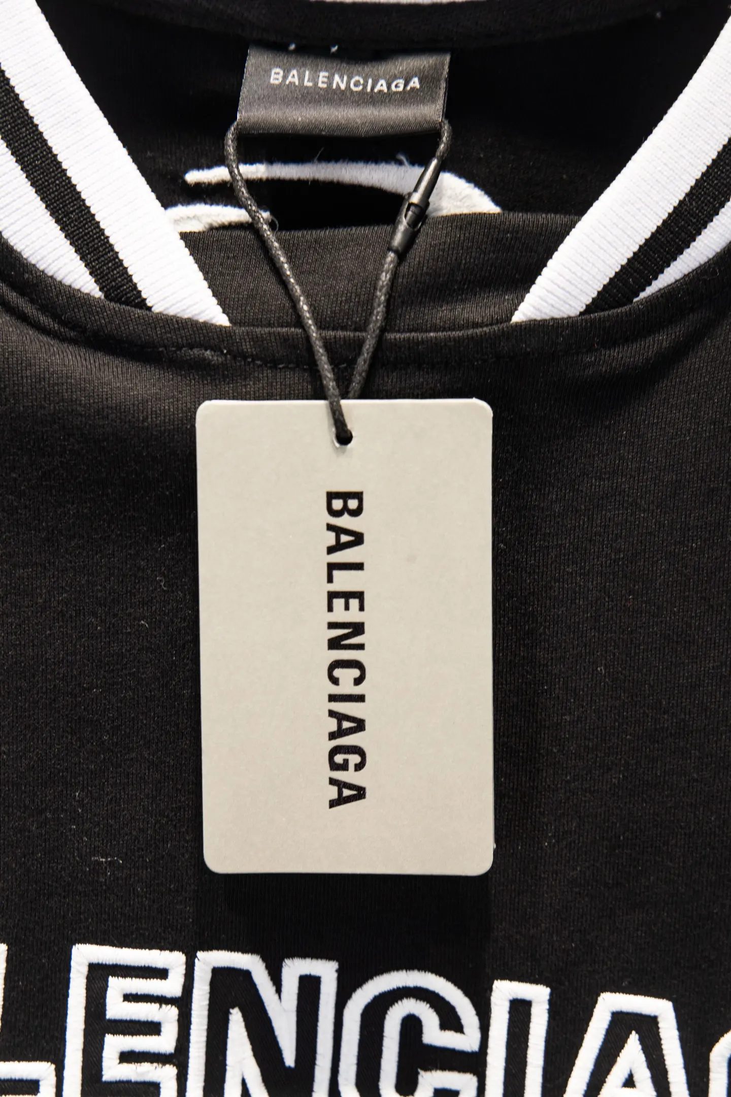 Oversized Paneled Cotton Jersey T-Shirt D16012704 — view 9