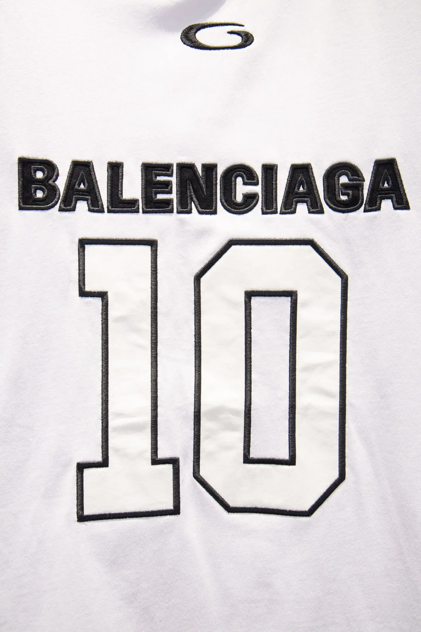 Oversized Paneled Cotton Jersey T-Shirt D16012705 — view 4