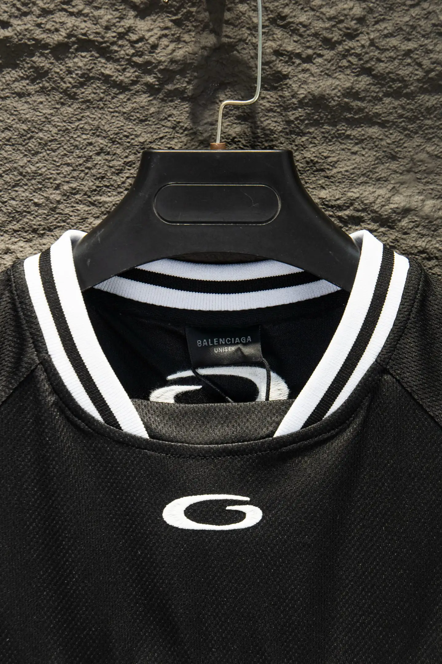 Oversized Paneled Mesh Jersey T-Shirt D14512707 — view 3