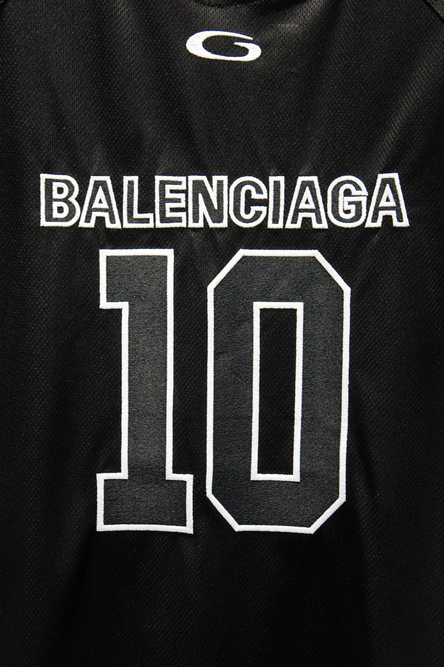 Oversized Paneled Mesh Jersey T-Shirt D14512707 — view 4