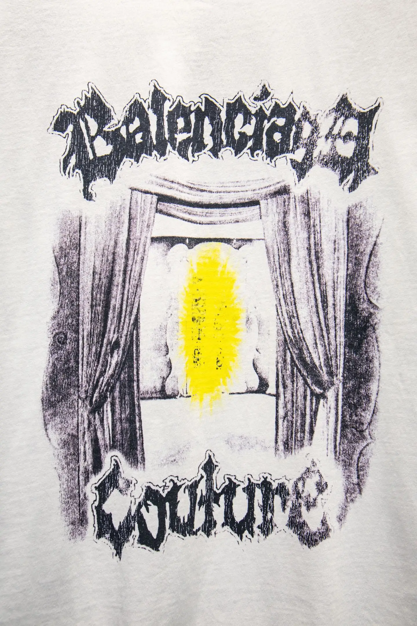 Couture Graphic Oversized Cotton T-Shirt D12912692 — view 4