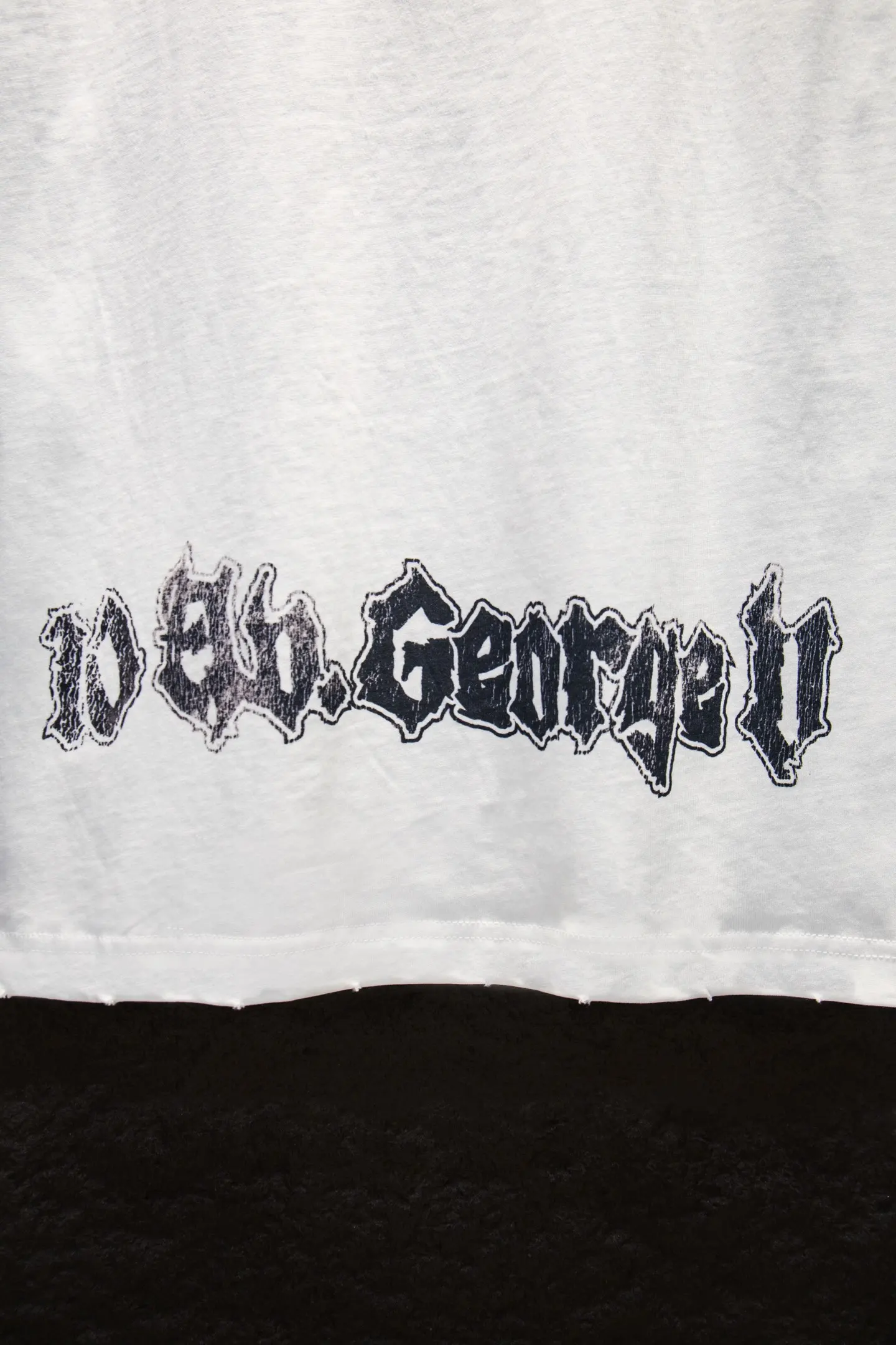 Couture Graphic Oversized Cotton T-Shirt D12912692 — view 6