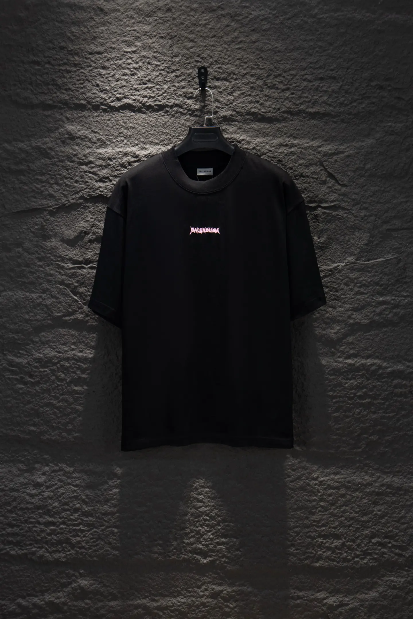 Logo Embroidered Oversized Cotton T-Shirt D12512687