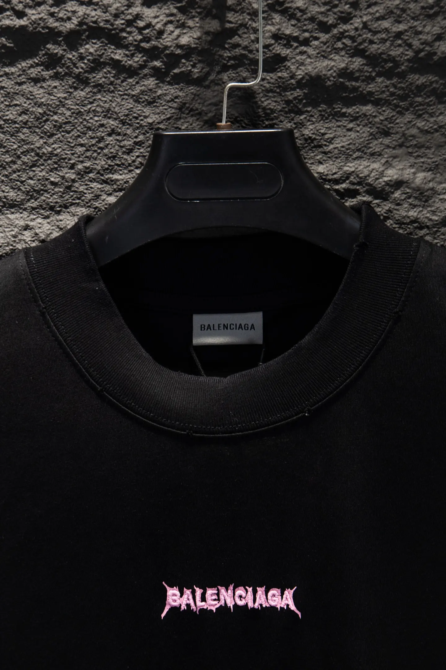 Logo Embroidered Oversized Cotton T-Shirt D12512687 — view 3