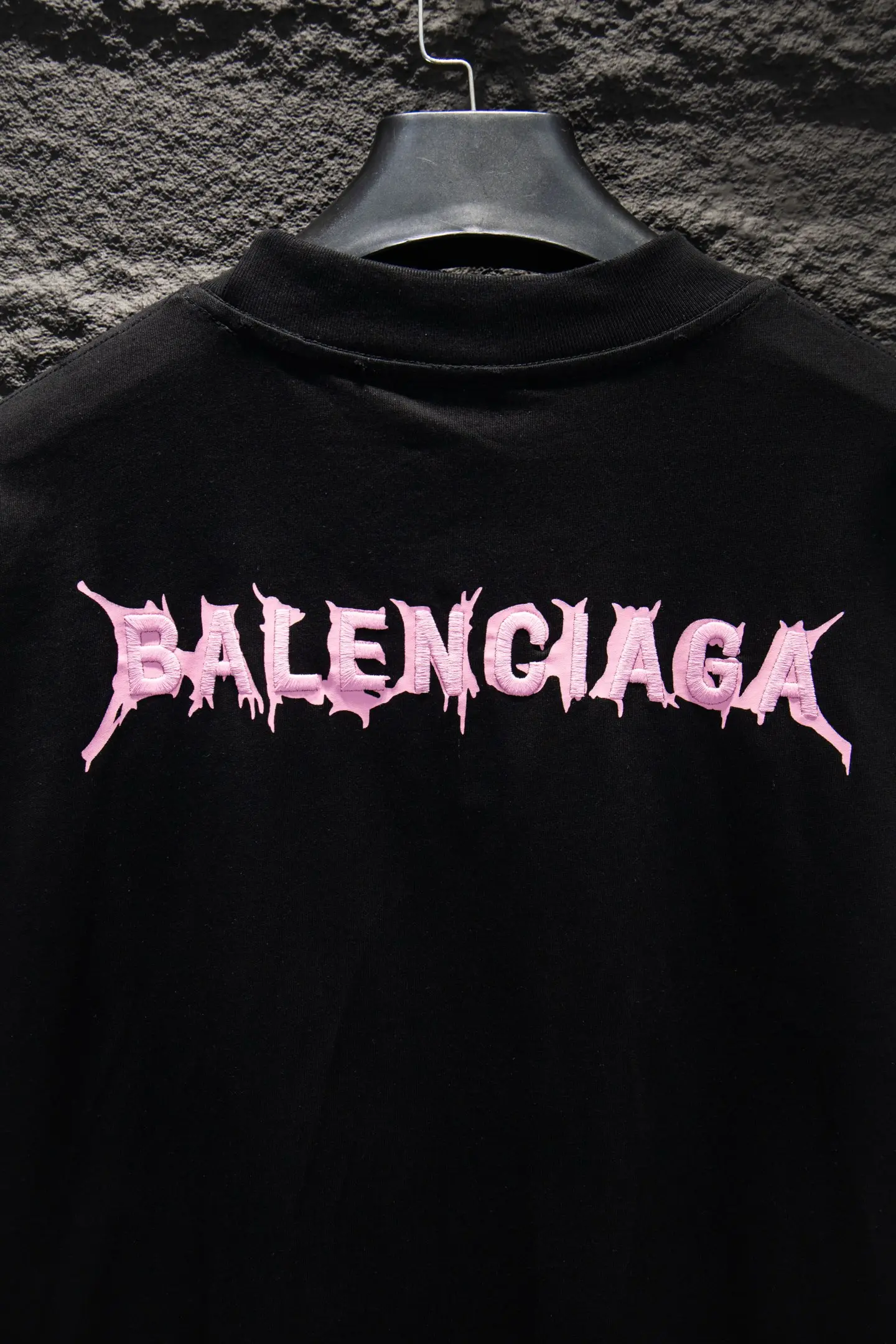 Logo Embroidered Oversized Cotton T-Shirt D12512687 — view 4