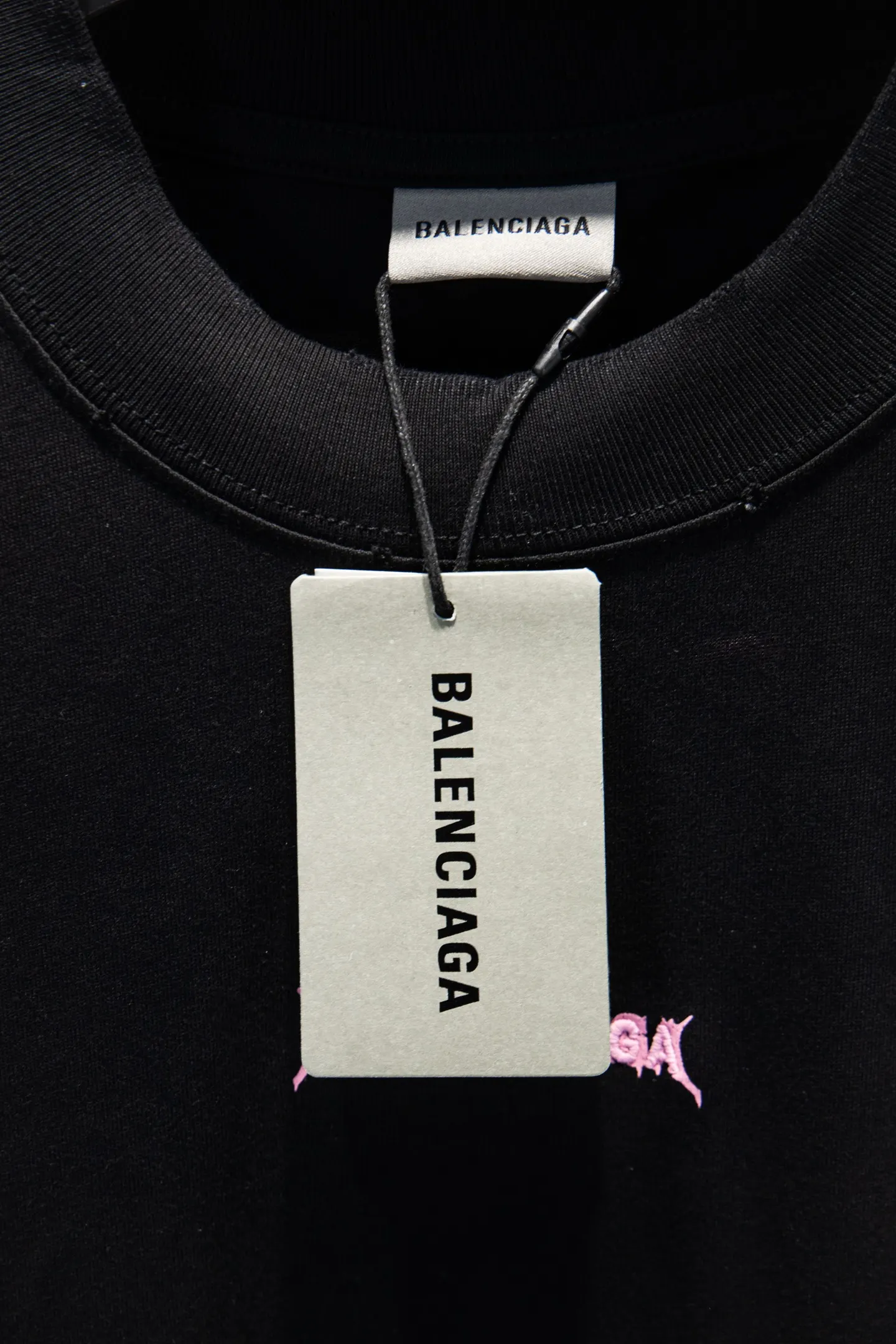Logo Embroidered Oversized Cotton T-Shirt D12512687 — view 8