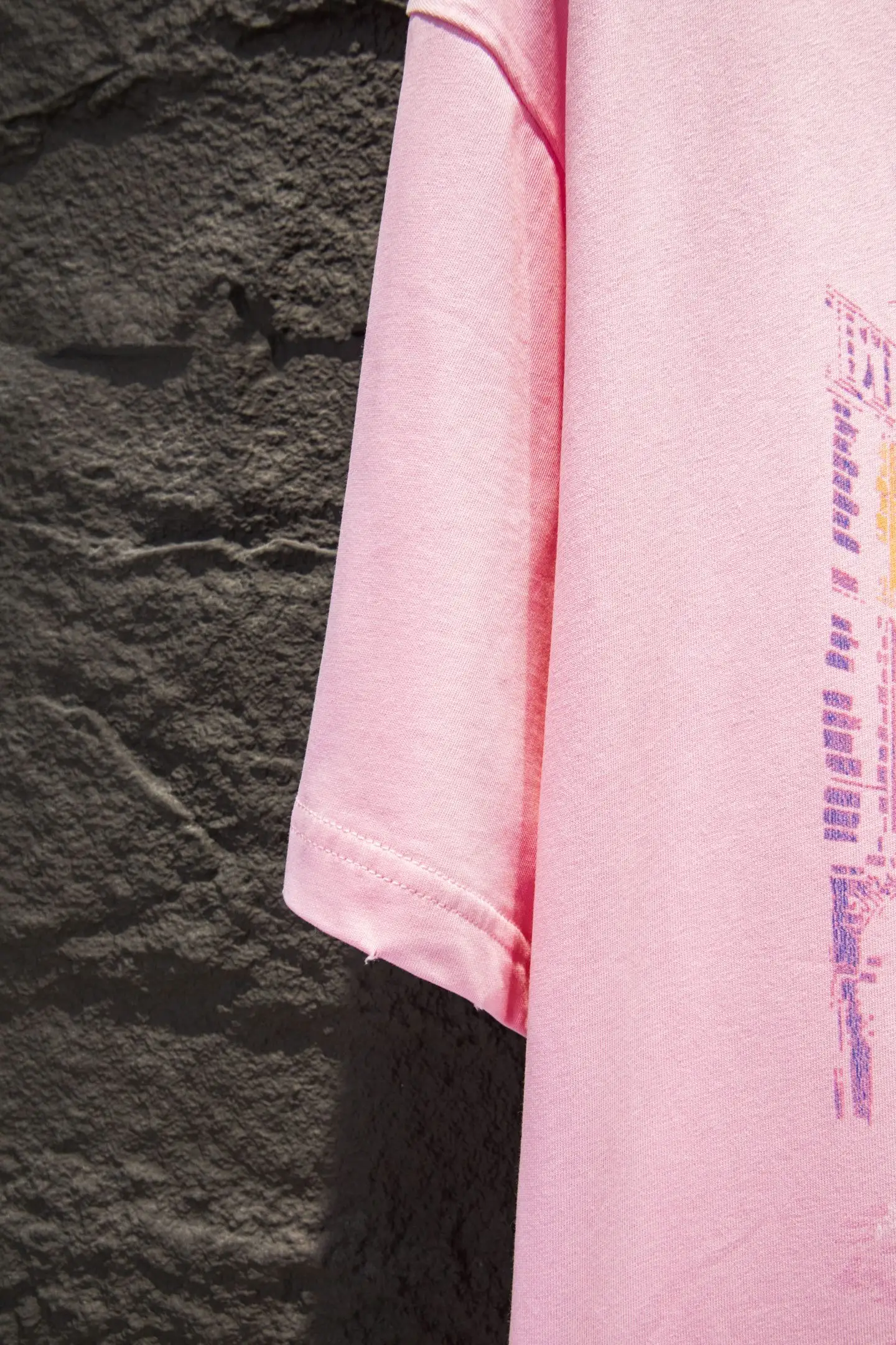 Short Sleeve Top Pink D12512696 — view 7