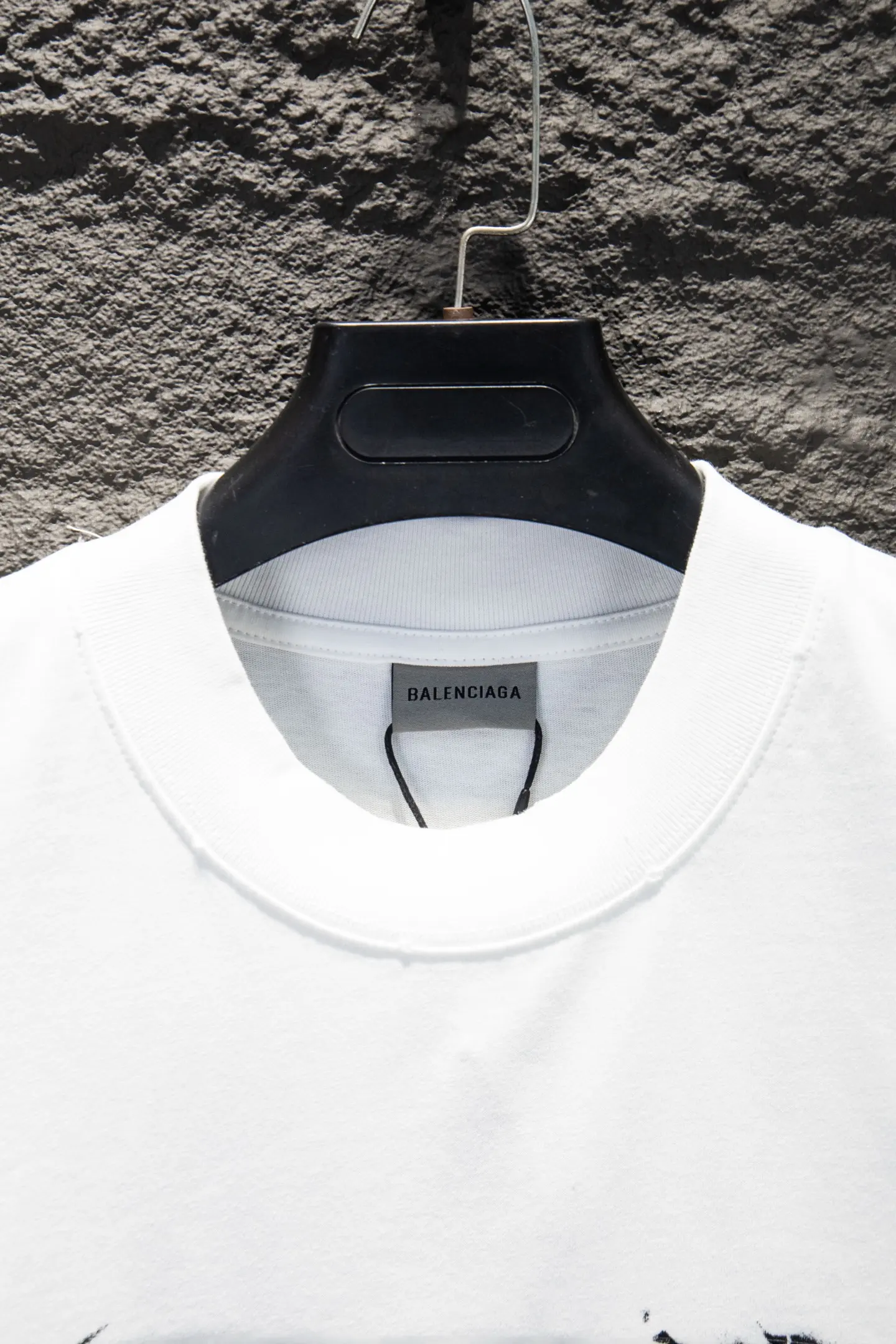 Oversized Graphic Print Cotton T-Shirt D12512690 — view 3