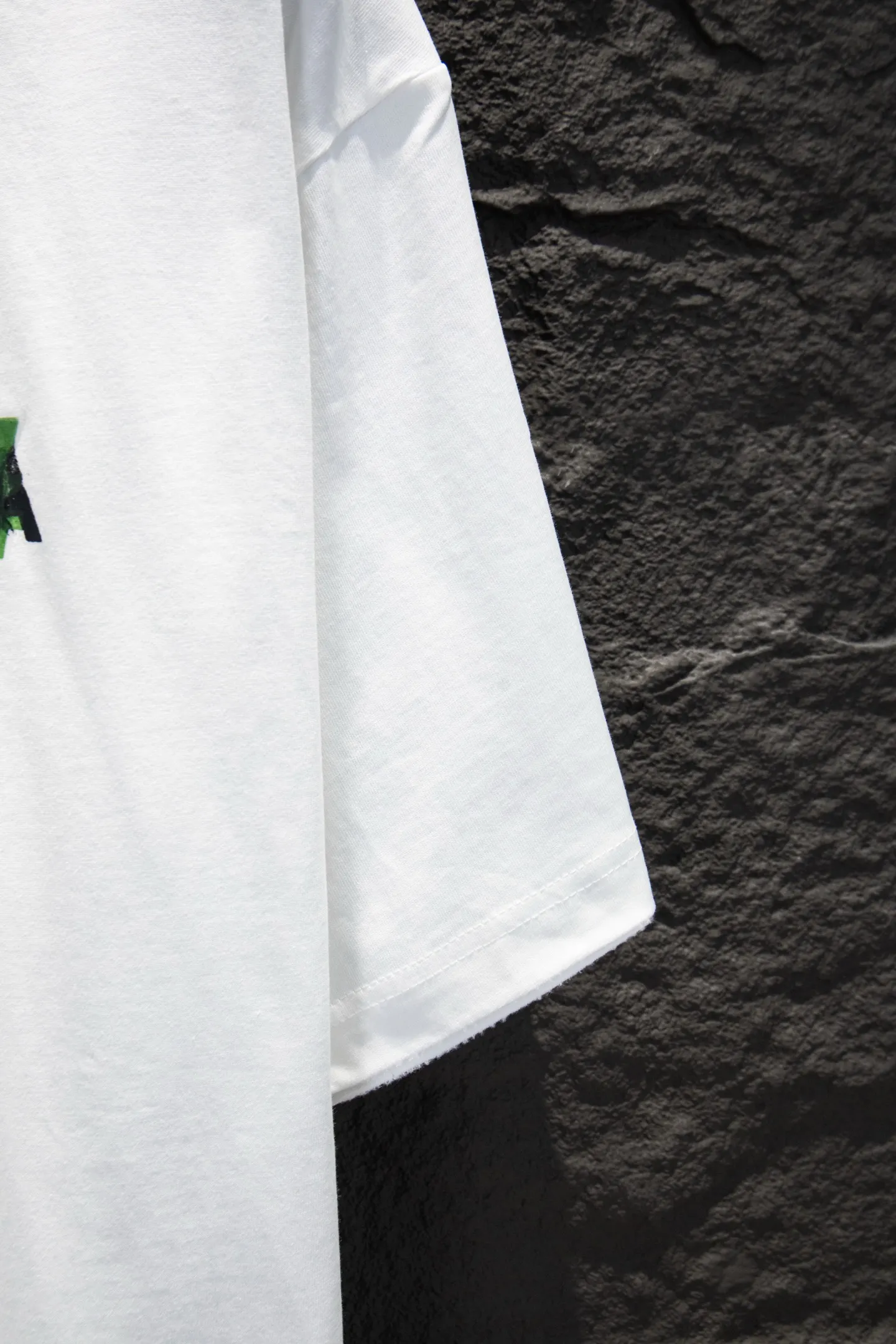 Oversized Graphic Print Cotton T-Shirt D12512690 — view 8