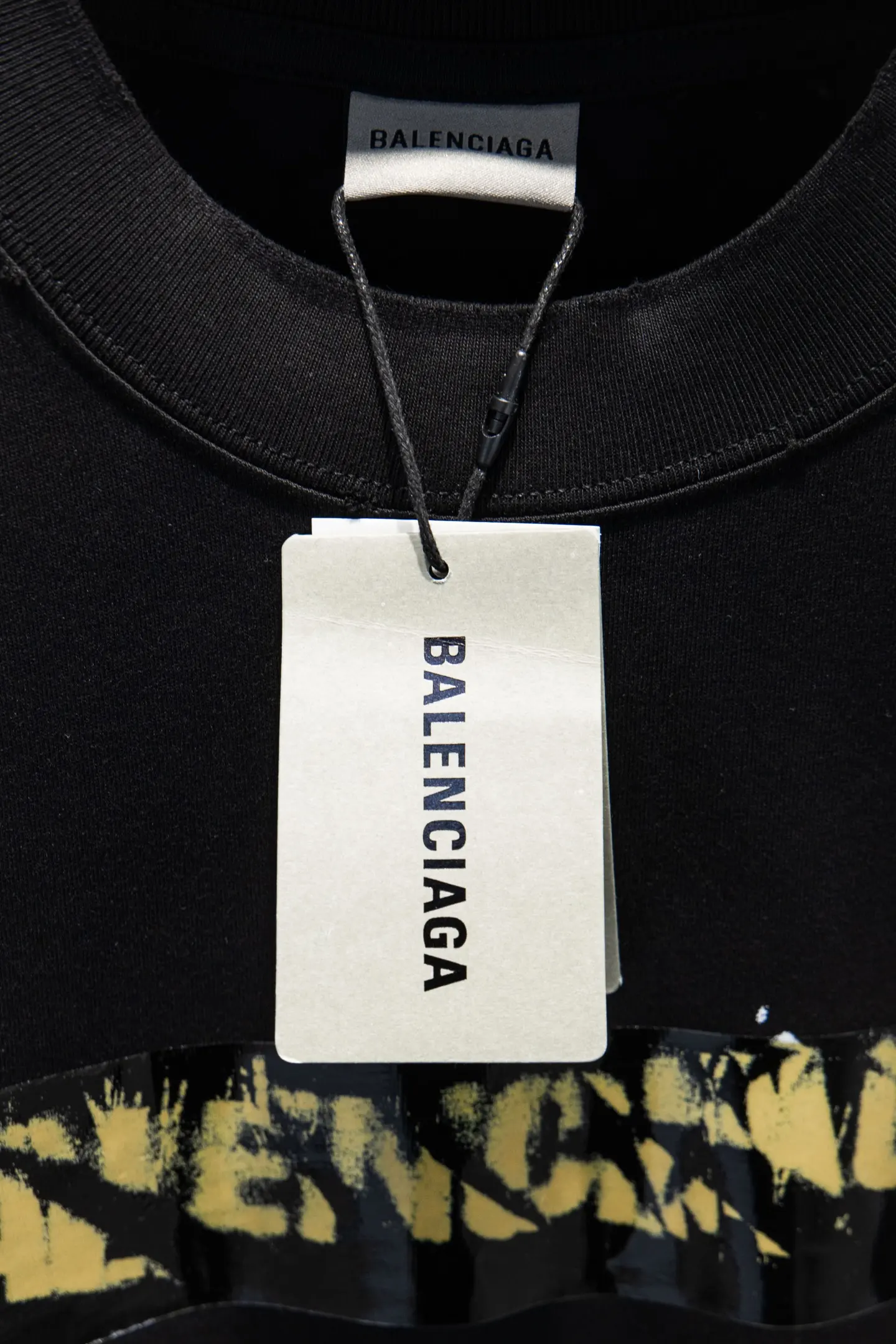 Oversized Graphic Print Cotton T-Shirt D12512691 — view 8