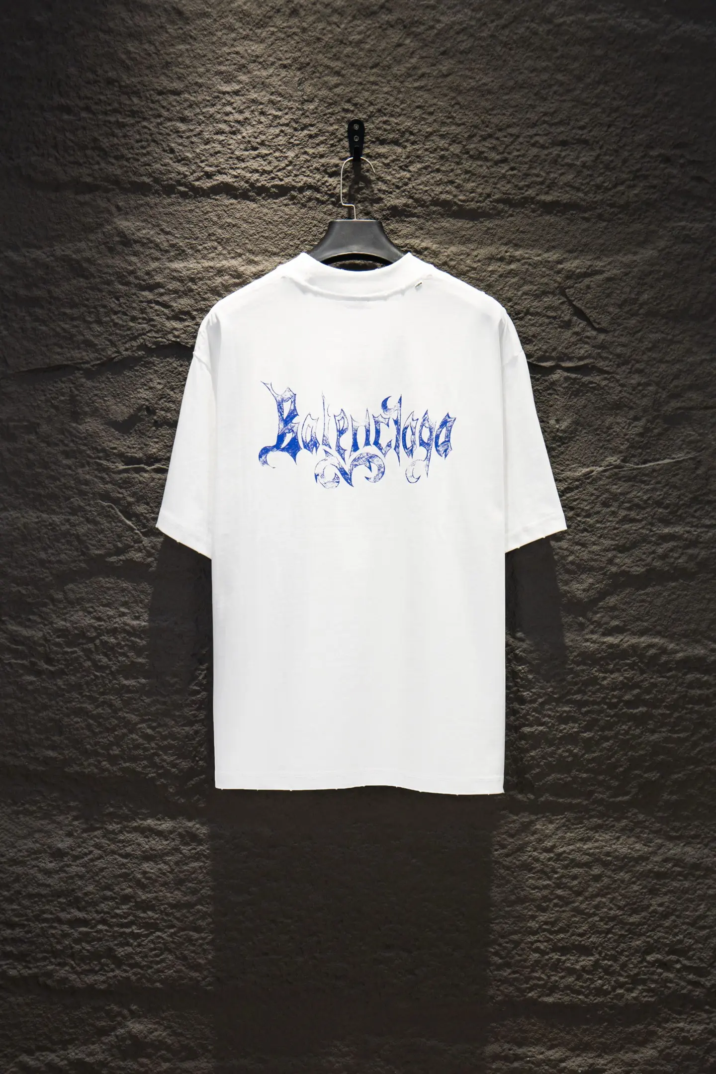 Oversized Distressed Logo T-Shirt D12512675 — view 2