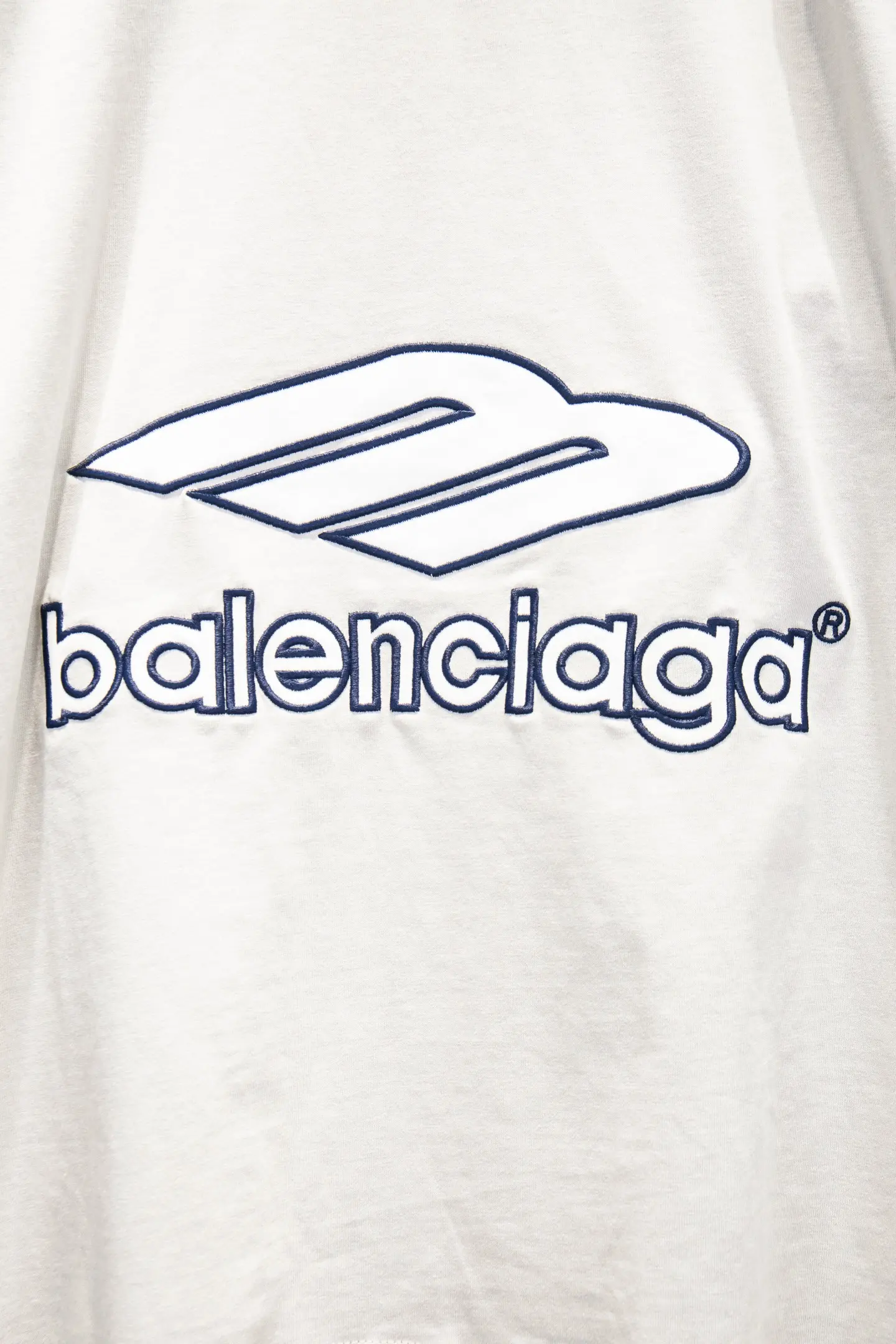 Oversized Embroidered Jersey Long-Sleeve T-Shirt D15924236 — view 5