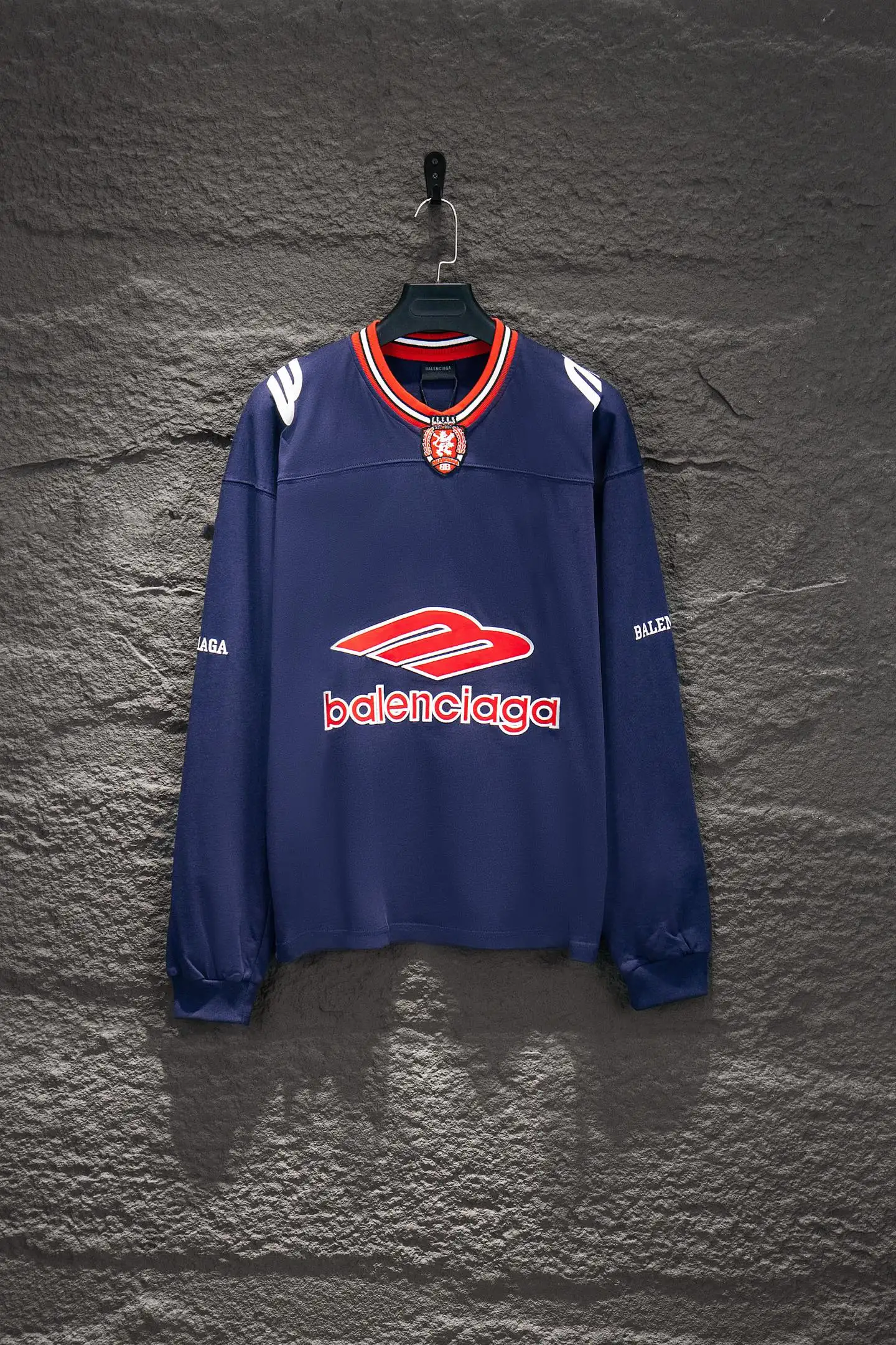 Oversized Paneled Logo Jersey T-Shirt D15924237