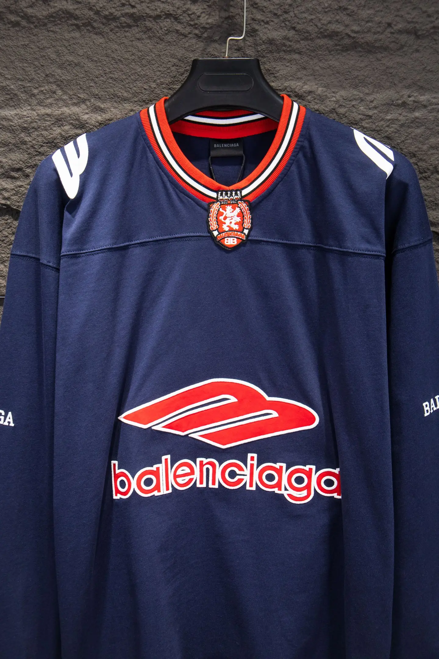 Oversized Paneled Logo Jersey T-Shirt D15924237 — view 4