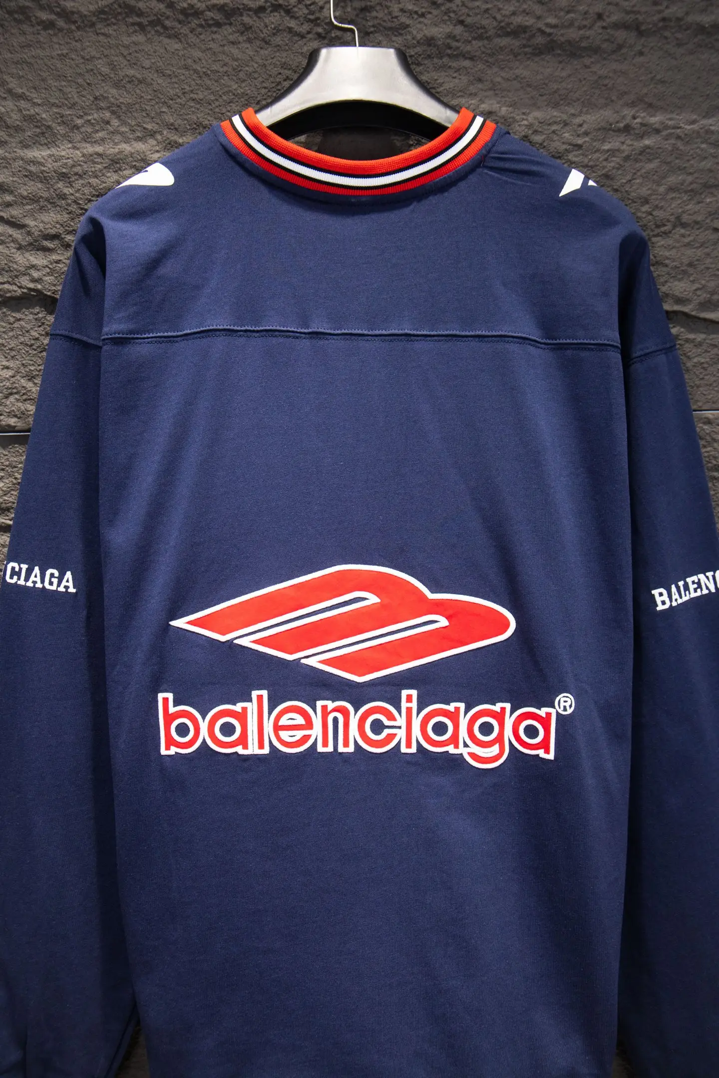 Oversized Paneled Logo Jersey T-Shirt D15924237 — view 6