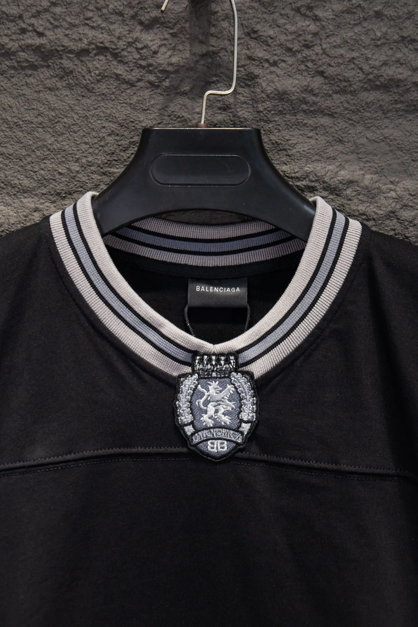 Oversized Logo-Embroidered Jersey T-Shirt D15924235 — view 3