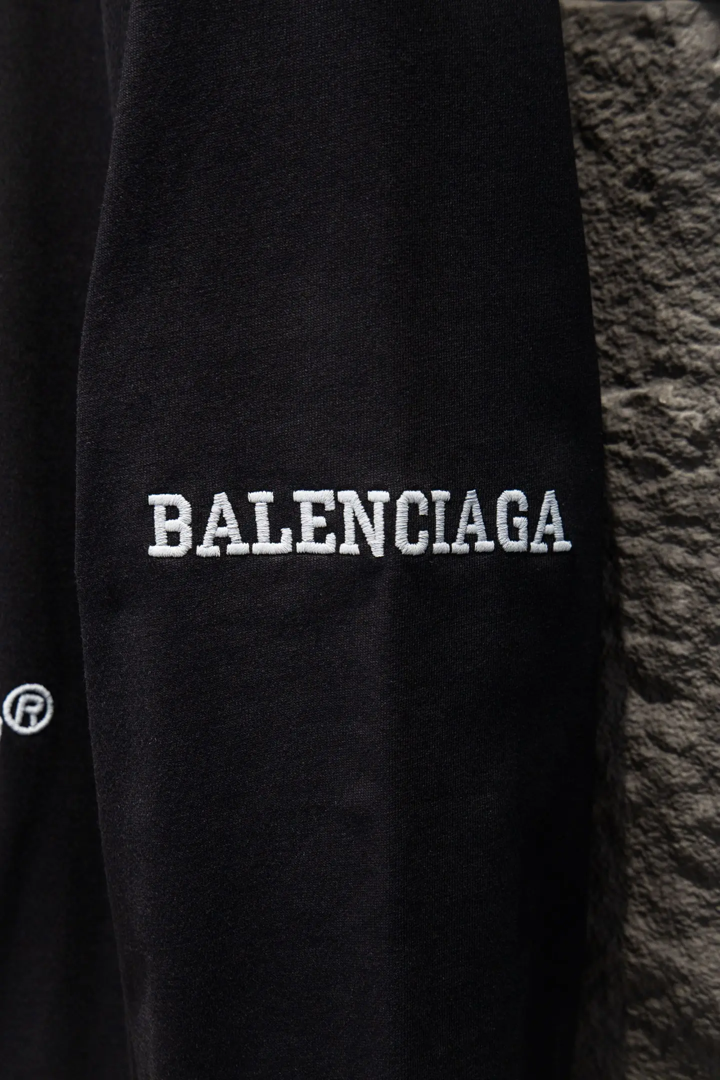 Oversized Logo-Embroidered Jersey T-Shirt D15924235 — view 7