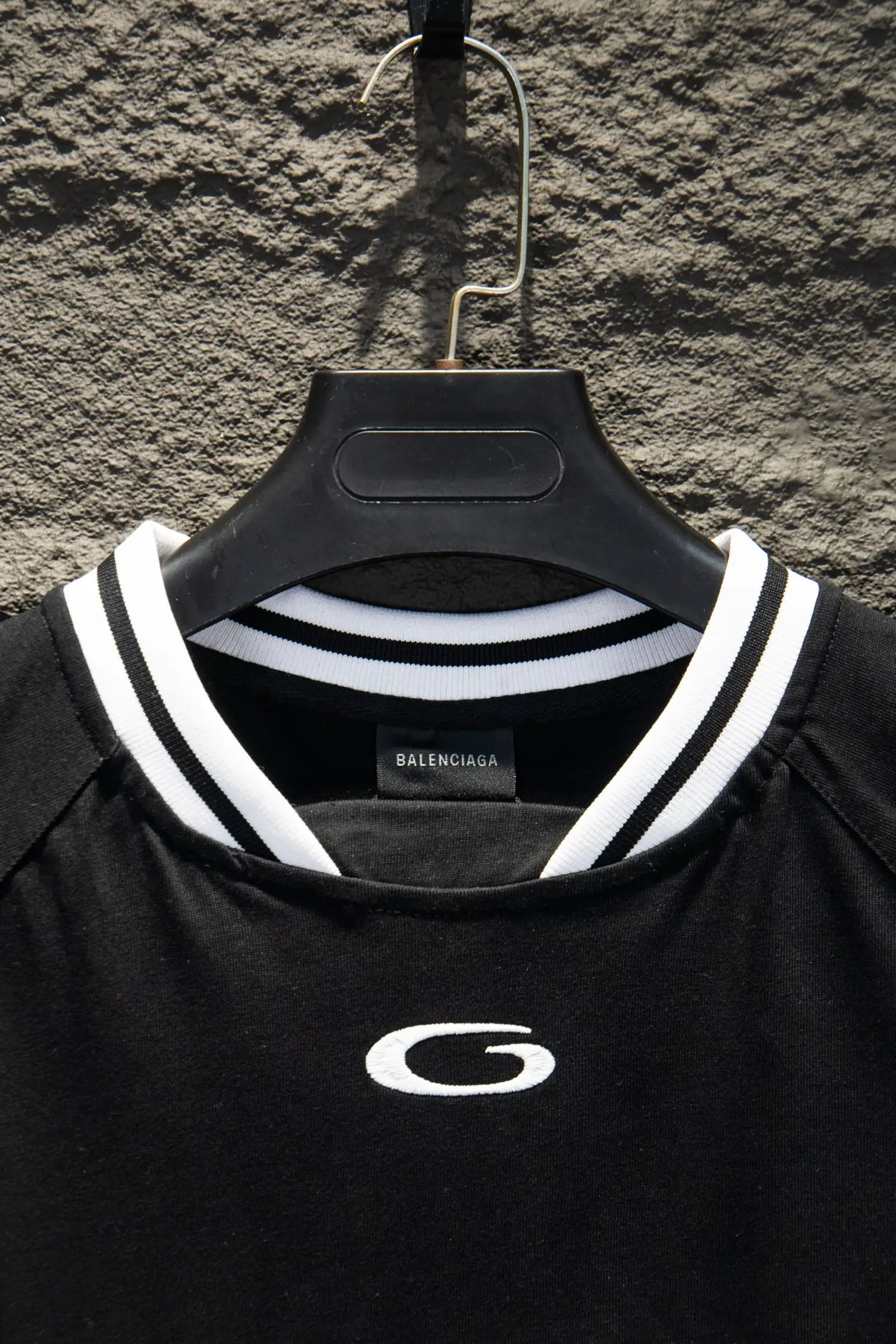 Oversized Paneled Jersey Long-Sleeve T-Shirt D17524250 — view 3