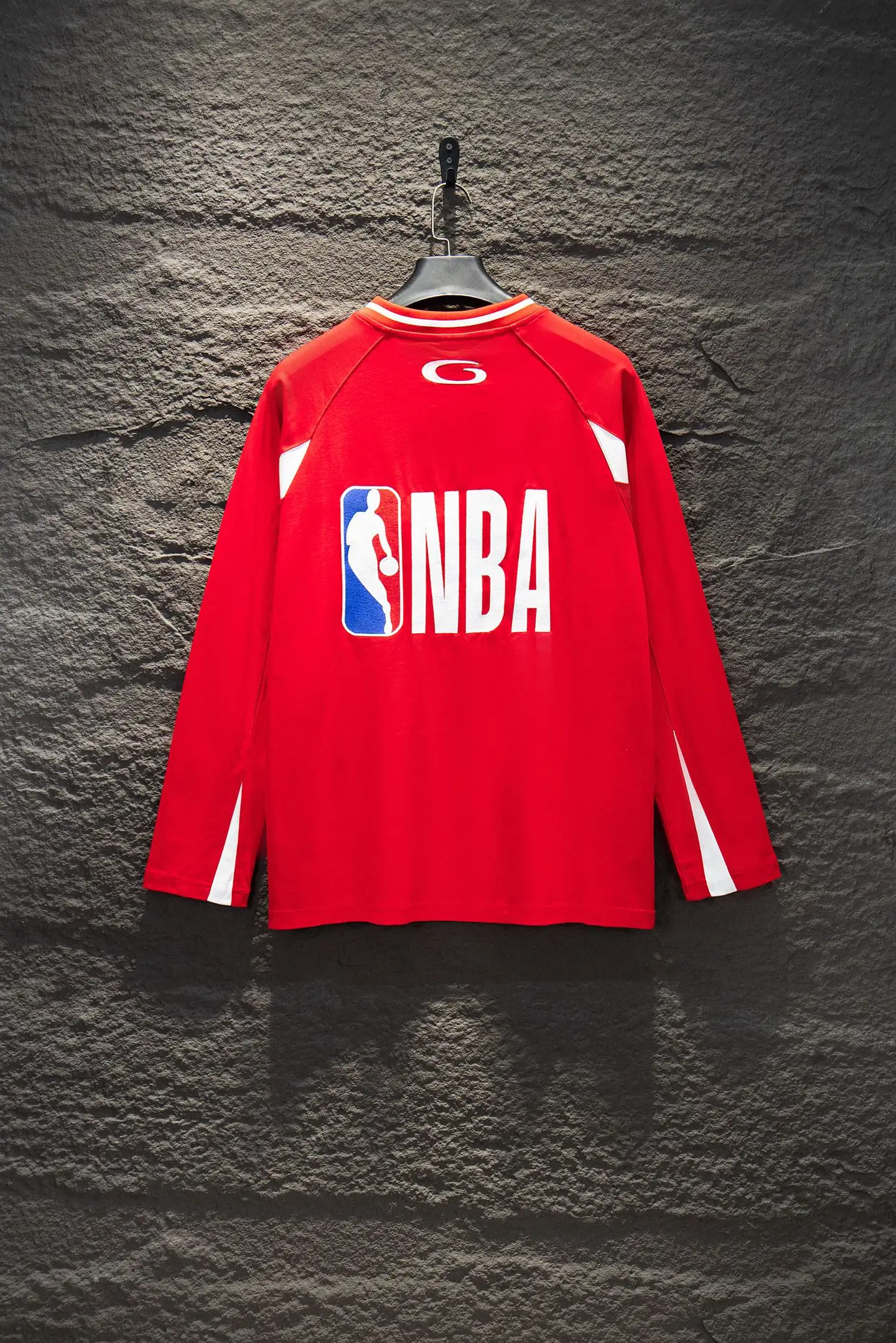 Oversized Paneled Jersey Long-Sleeve T-Shirt D17524251 — view 2