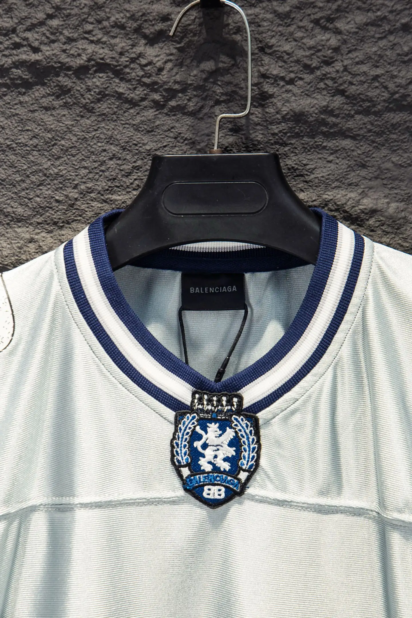 Oversized Long-Sleeve Soccer Jersey T-Shirt D13924264 — view 3