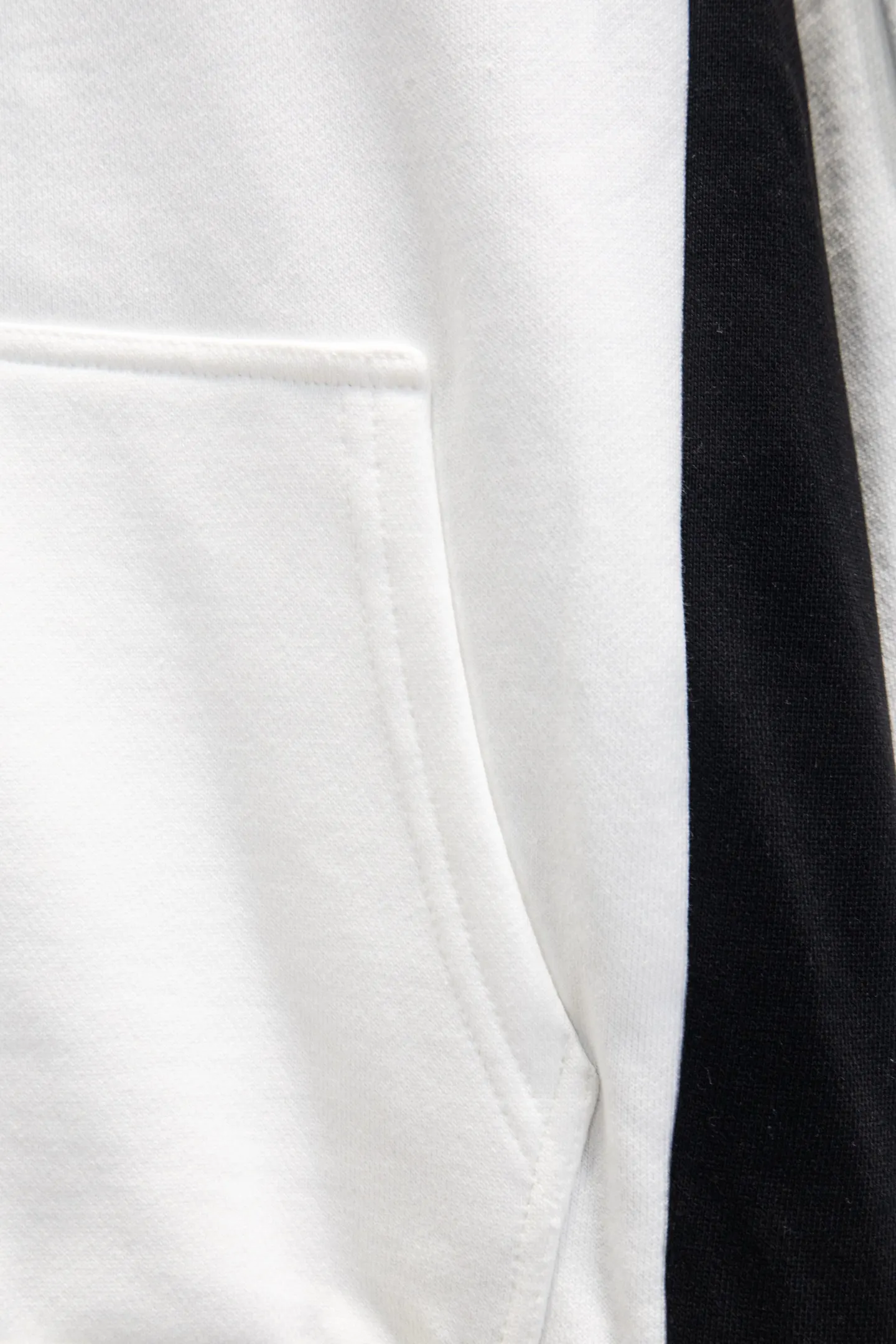 Oversized Color-Block Zip-Up Hoodie D22924209 — view 8