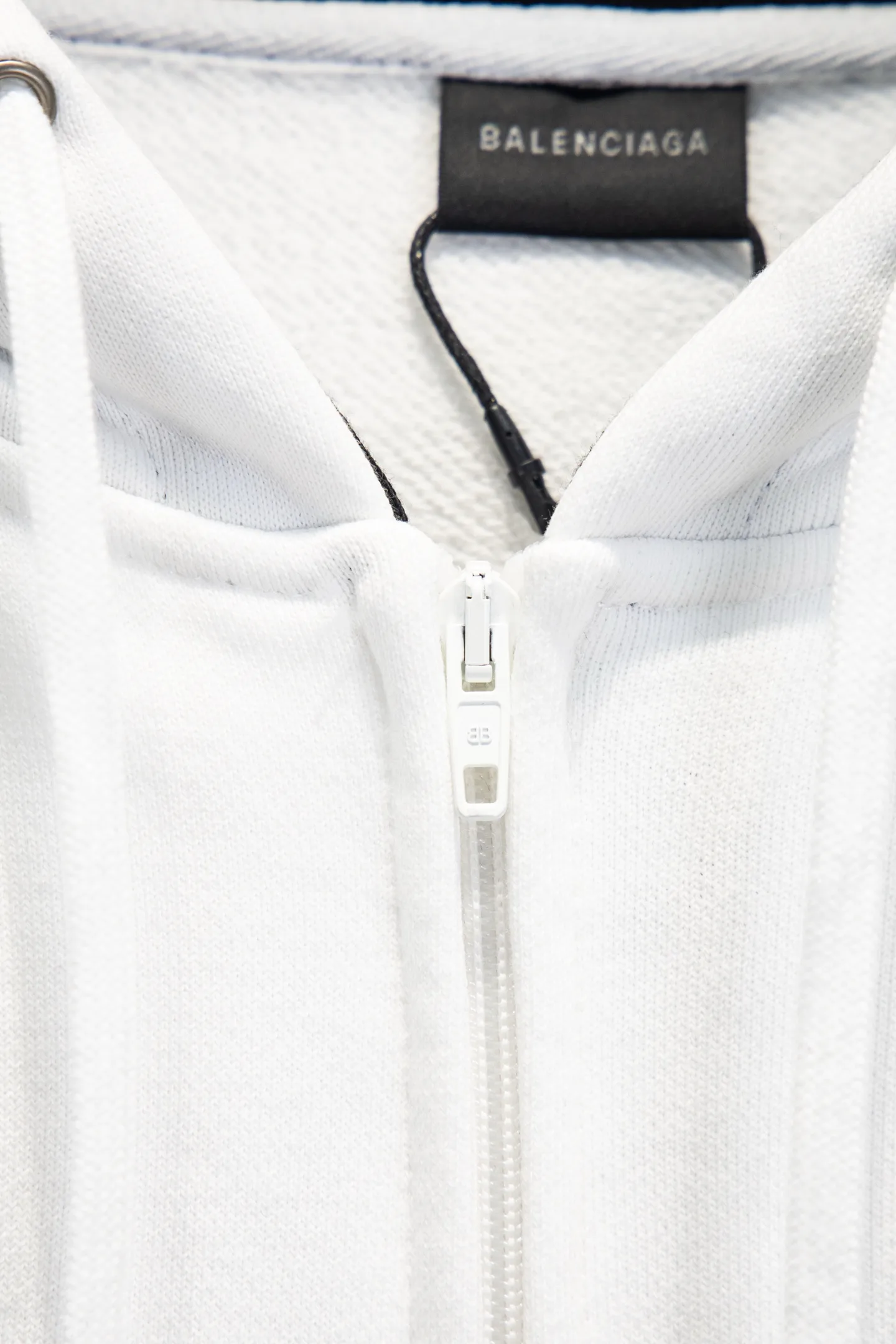 Oversized Color-Block Zip-Up Hoodie D22924209 — view 10
