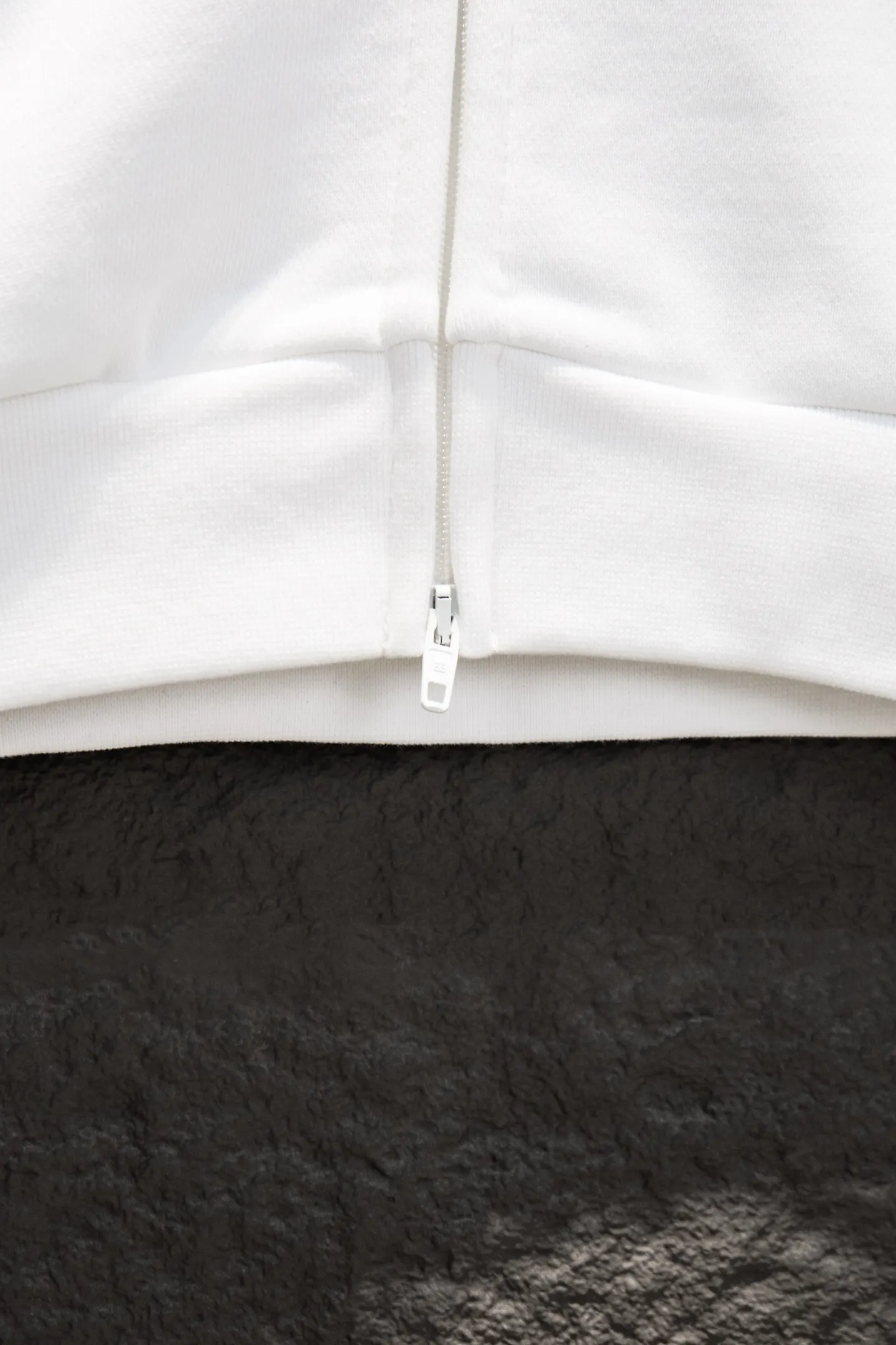Oversized Color-Block Zip-Up Hoodie D22924209 — view 11
