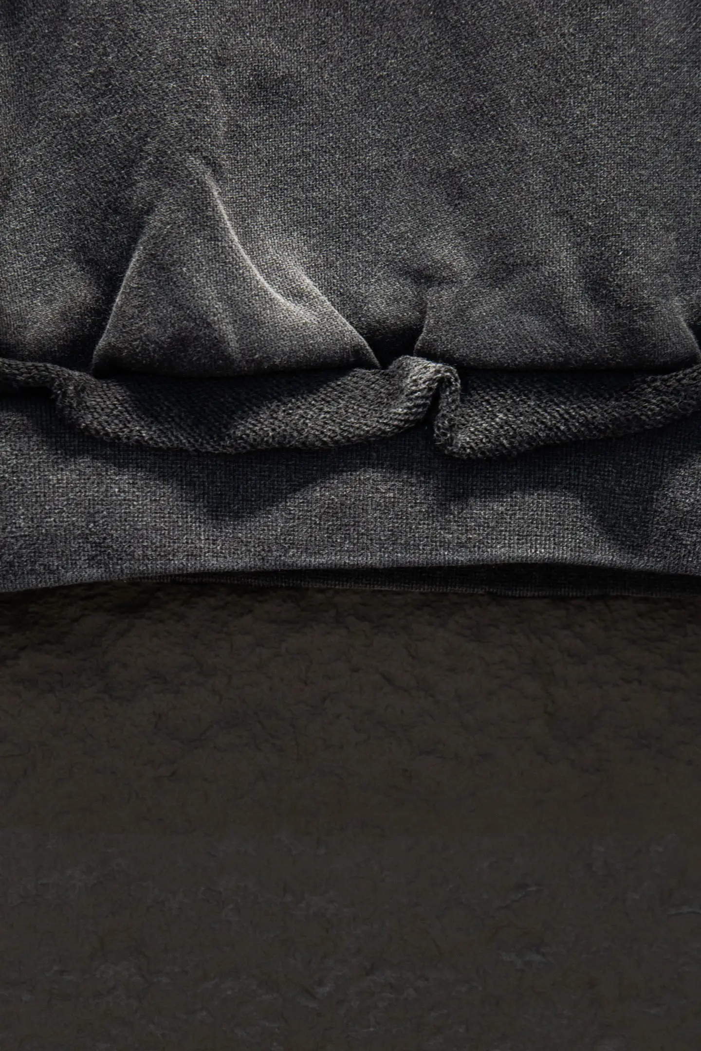 Distressed Logo-Embroidered Oversized Hoodie D20924211 — view 10