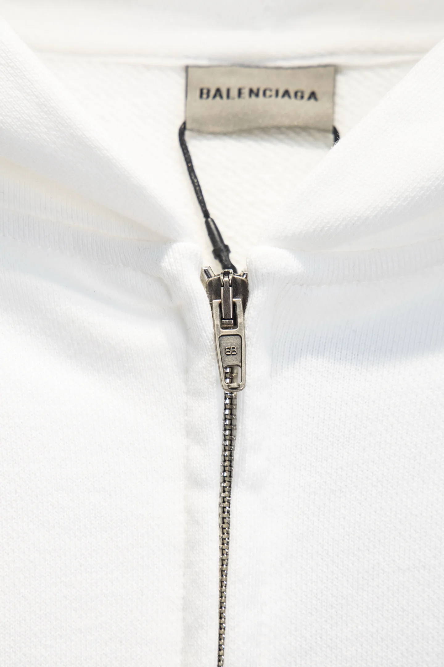 Oversized Embroidered Logo Zip-Up Hoodie D21924217 — view 7