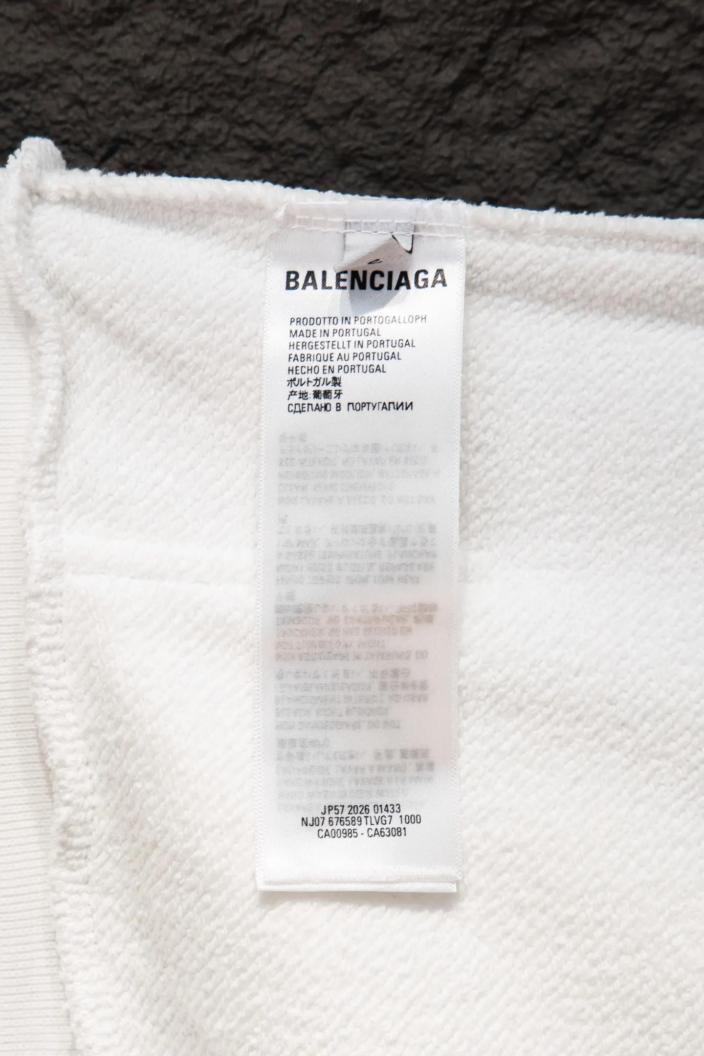 Oversized Embroidered Logo Zip-Up Hoodie D21924217 — view 11