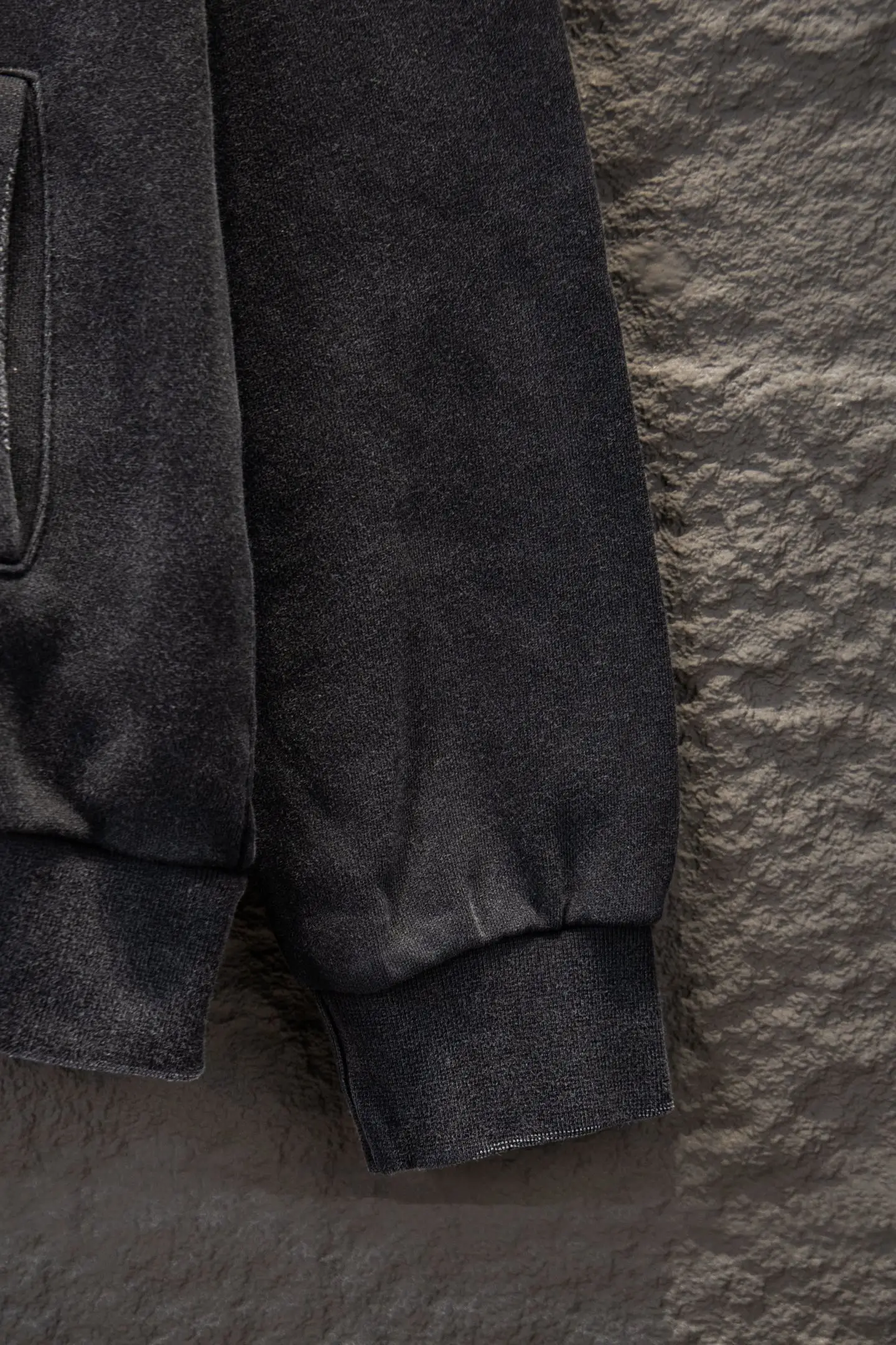Tape Logo Distressed Zip-Up Hoodie D22924213 — view 10