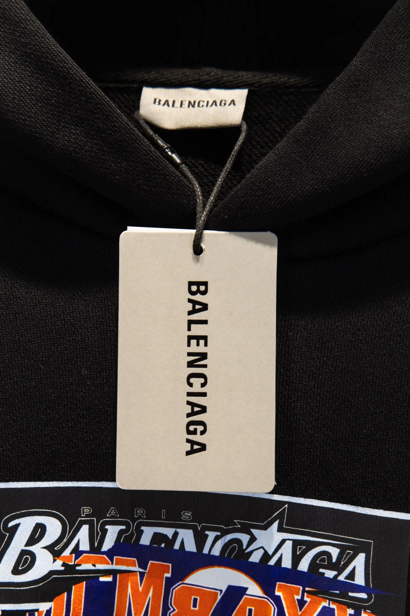 Oversized Graphic Logo Hoodie D18924261 — view 8