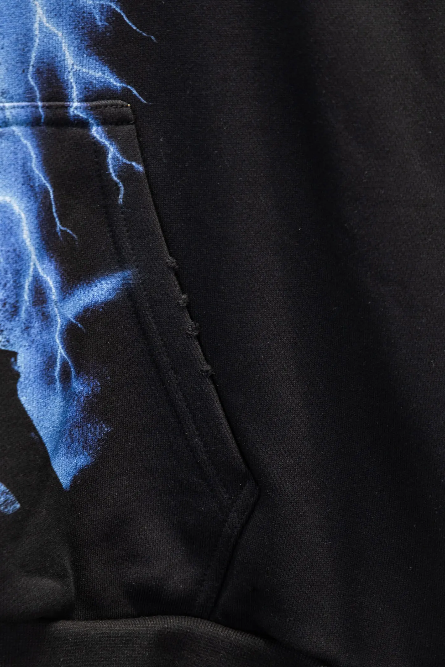 Eiffel Tower Lightning Oversized Hoodie D19524249 — view 7