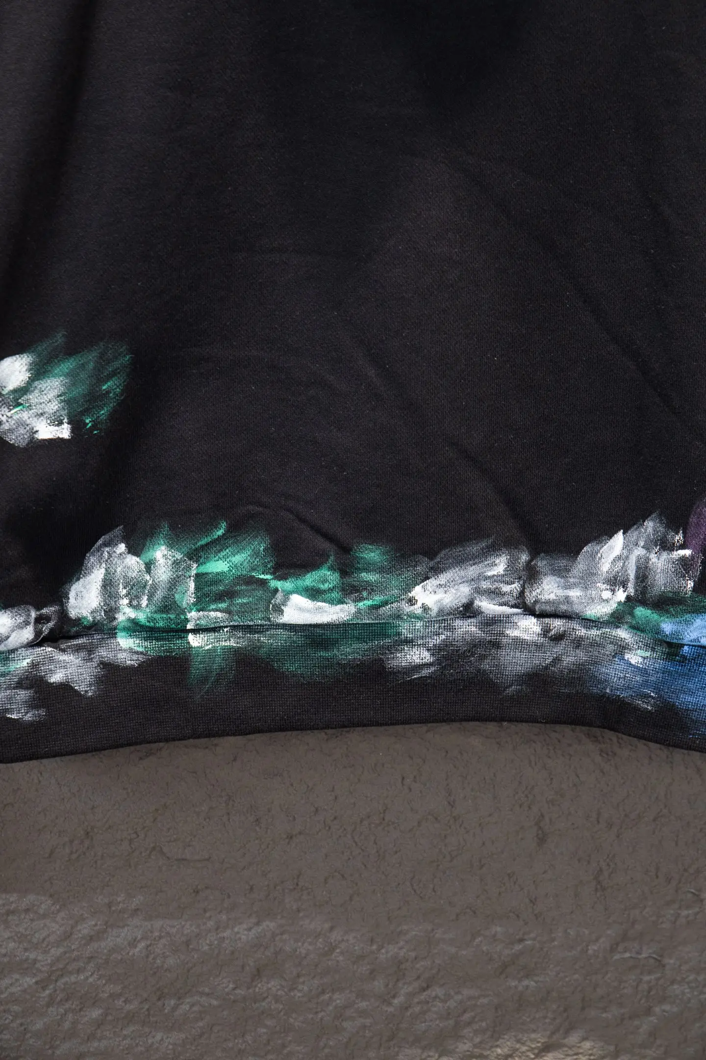 Graffiti Embroidered Oversized Hoodie D19524212 — view 10