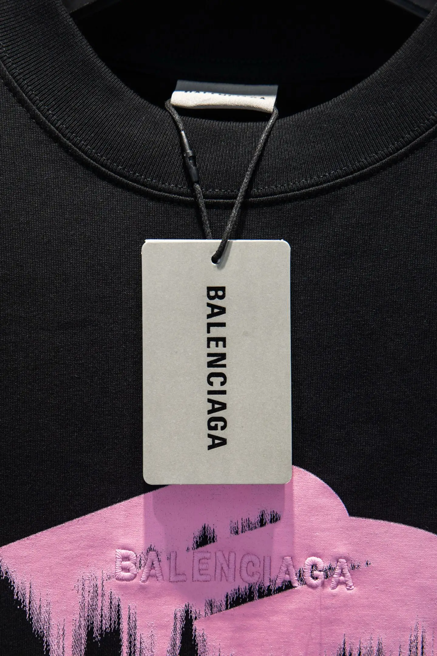 Oversized Embroidered Long-Sleeve T-Shirt D14924258 — view 7